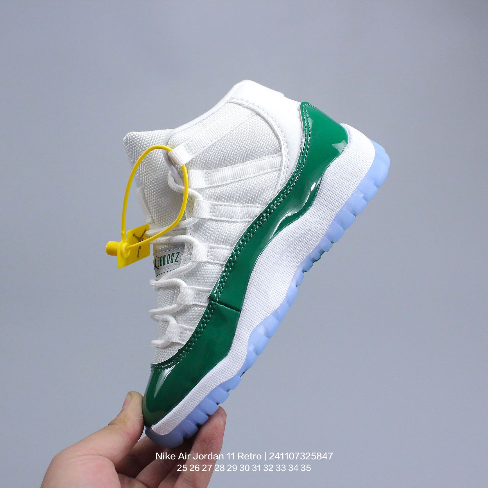 图片[3]-Jordan/乔丹 中大童学生的潮流童鞋❗️潮爹潮妈追寻的单品🎁采用贴膜牛培皮革鞋面材质，中底钢印及缜密拉帮效果❗️耐克乔丹Nike Air Jordan 11 Retro 乔丹中帮复古休闲文化篮球鞋\” 类型：童鞋 尺码：25 26 27 28 29 30 31 32 33 34 35-选品中心