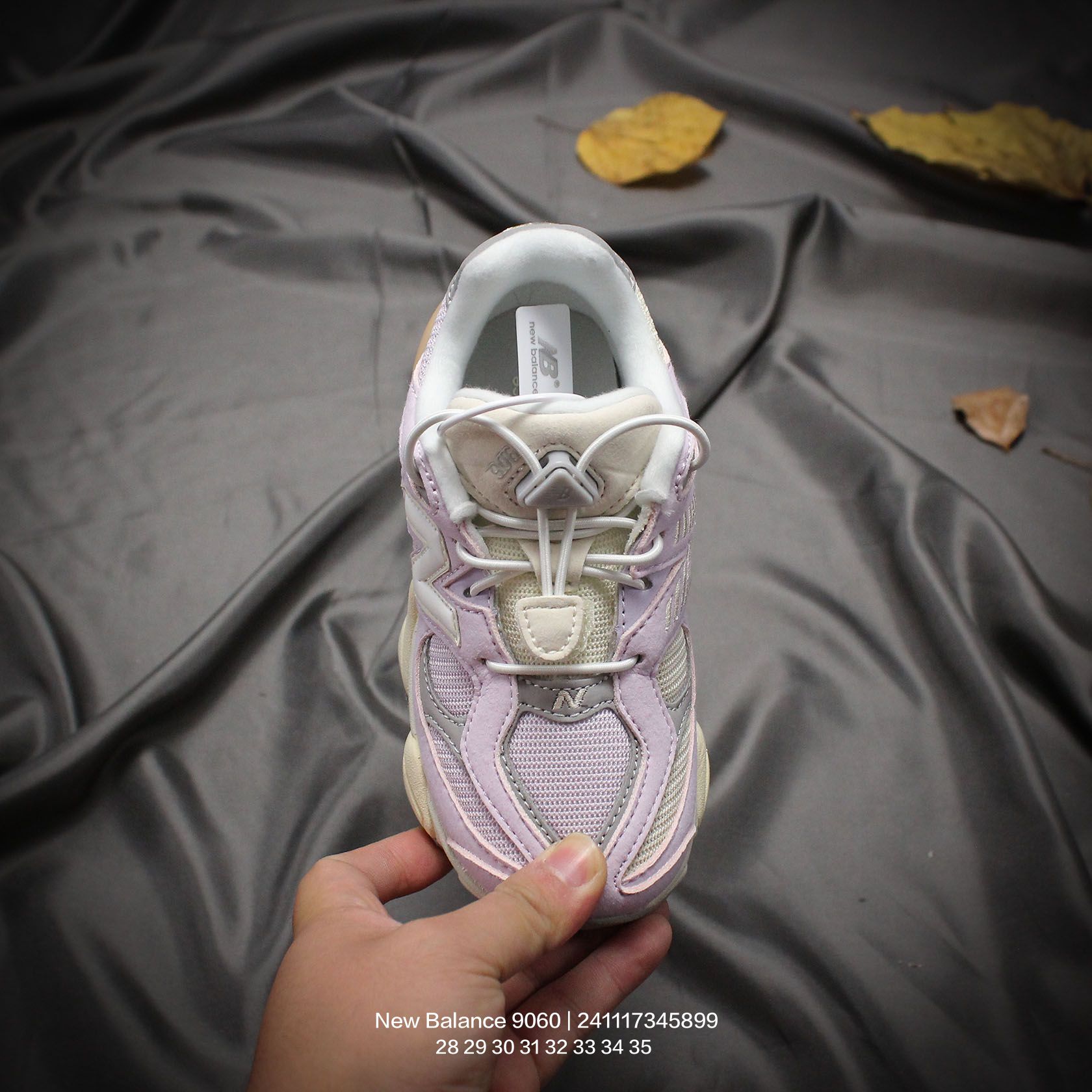 图片[2]-New Balance/新百伦 9060系列 童鞋版本上线,潮爹潮妈追寻的单品!!采用反绒面革及透气斜纹帆布料拼接鞋面材质，中底嵌入ABZORB缓震科技材料及后跟嵌入TPU装饰条稳固❗️ 复古爱好者看过来,全新配色!全新NB新百伦New Balance 9060\”Driftwood Castlerock\”系列复古百搭老爹风小象蹄休闲运动跑步鞋“浮木棕深灰 类型：童鞋 尺码：28 29 30 31 32 33 34 35-选品中心