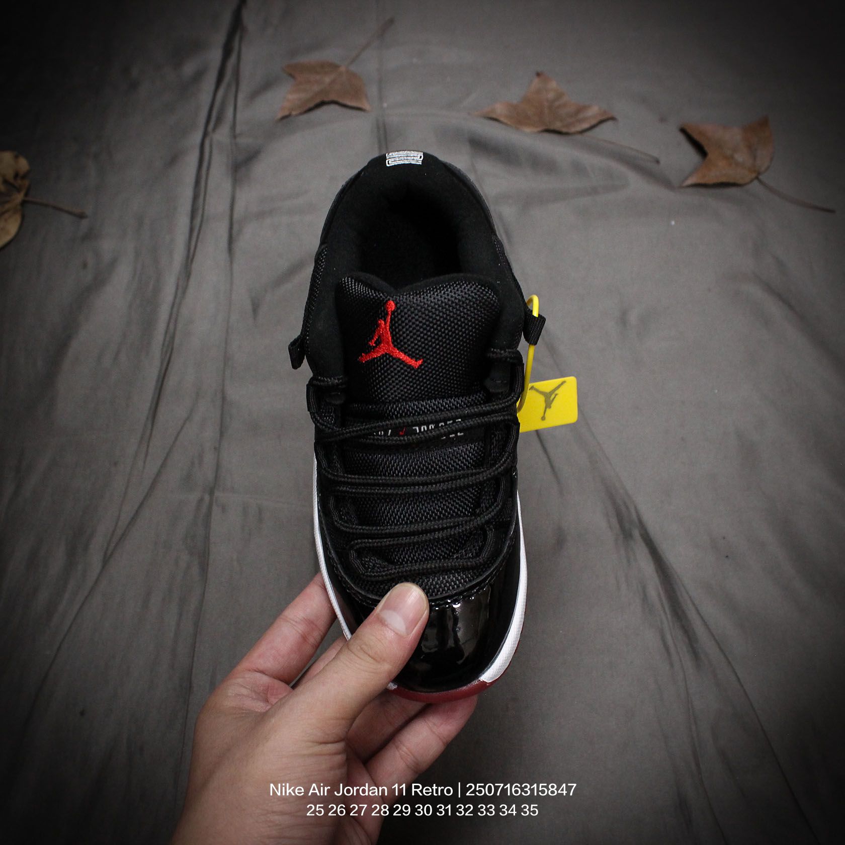 图片[2]-Jordan/乔丹 中大童学生的潮流童鞋❗️潮爹潮妈追寻的单品🎁采用贴膜牛培皮革鞋面材质，中底钢印及缜密拉帮效果❗️耐克乔丹Nike Air Jordan 11 Retro 乔丹中帮复古休闲文化篮球鞋\” 类型：童鞋 尺码：25 26 27 28 29 30 31 32 33 34 35-选品中心