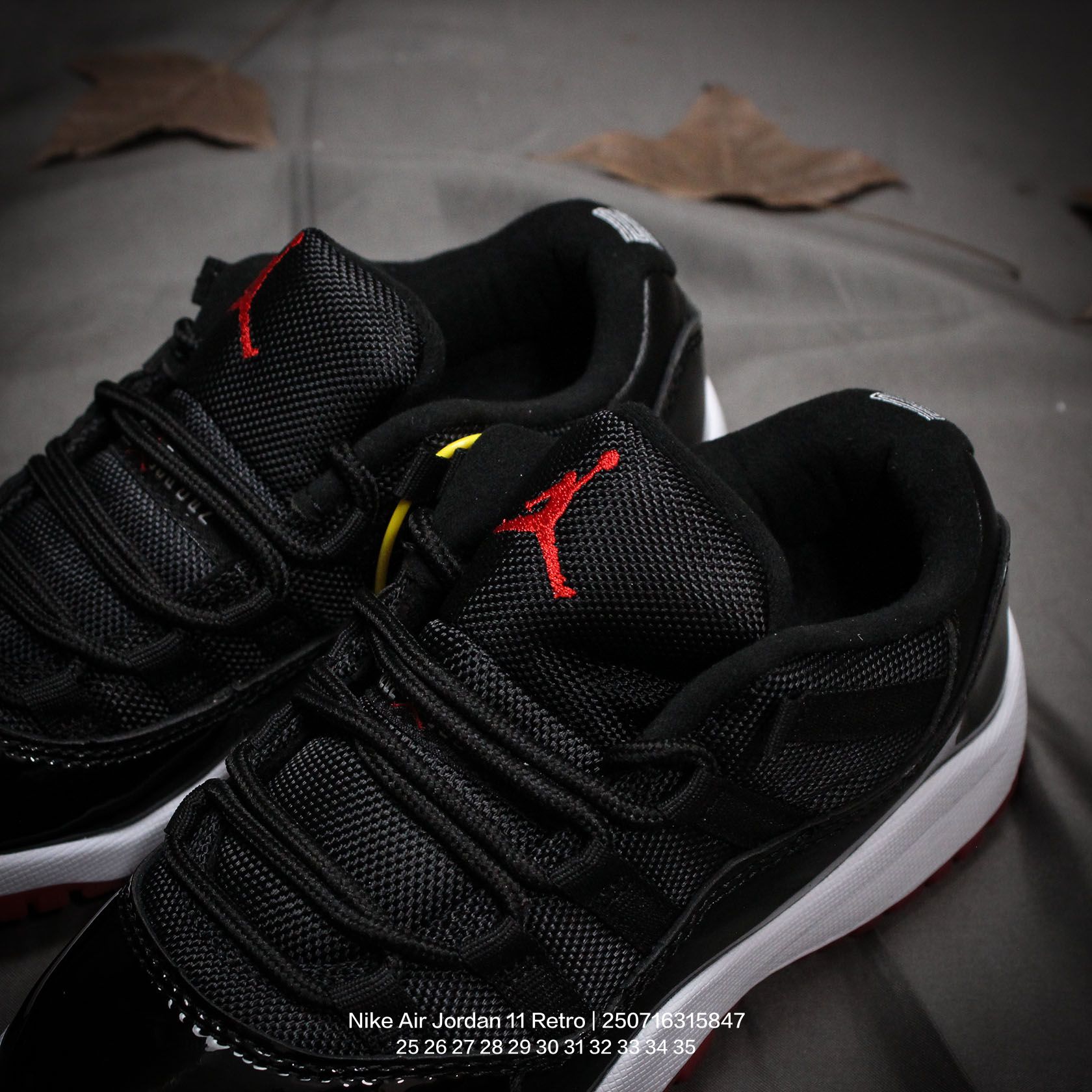 图片[7]-Jordan/乔丹 中大童学生的潮流童鞋❗️潮爹潮妈追寻的单品🎁采用贴膜牛培皮革鞋面材质，中底钢印及缜密拉帮效果❗️耐克乔丹Nike Air Jordan 11 Retro 乔丹中帮复古休闲文化篮球鞋\” 类型：童鞋 尺码：25 26 27 28 29 30 31 32 33 34 35-选品中心