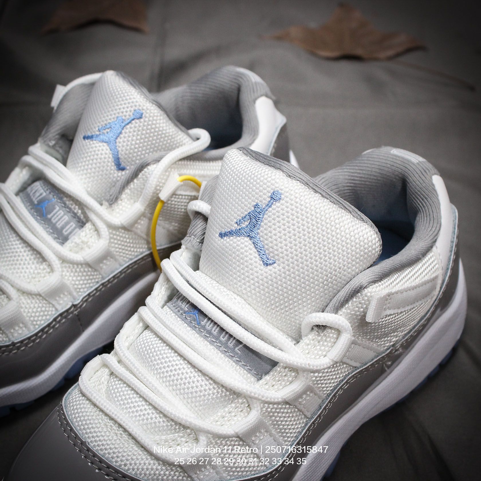 图片[7]-Jordan/乔丹 中大童学生的潮流童鞋❗️潮爹潮妈追寻的单品🎁采用贴膜牛培皮革鞋面材质，中底钢印及缜密拉帮效果❗️耐克乔丹Nike Air Jordan 11 Retro 乔丹中帮复古休闲文化篮球鞋\” 类型：童鞋 尺码：25 26 27 28 29 30 31 32 33 34 35-选品中心