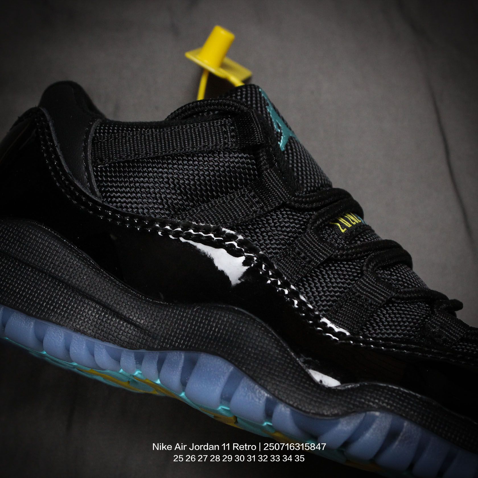 图片[6]-Jordan/乔丹 中大童学生的潮流童鞋❗️潮爹潮妈追寻的单品🎁采用贴膜牛培皮革鞋面材质，中底钢印及缜密拉帮效果❗️耐克乔丹Nike Air Jordan 11 Retro 乔丹中帮复古休闲文化篮球鞋\” 类型：童鞋 尺码：25 26 27 28 29 30 31 32 33 34 35-选品中心