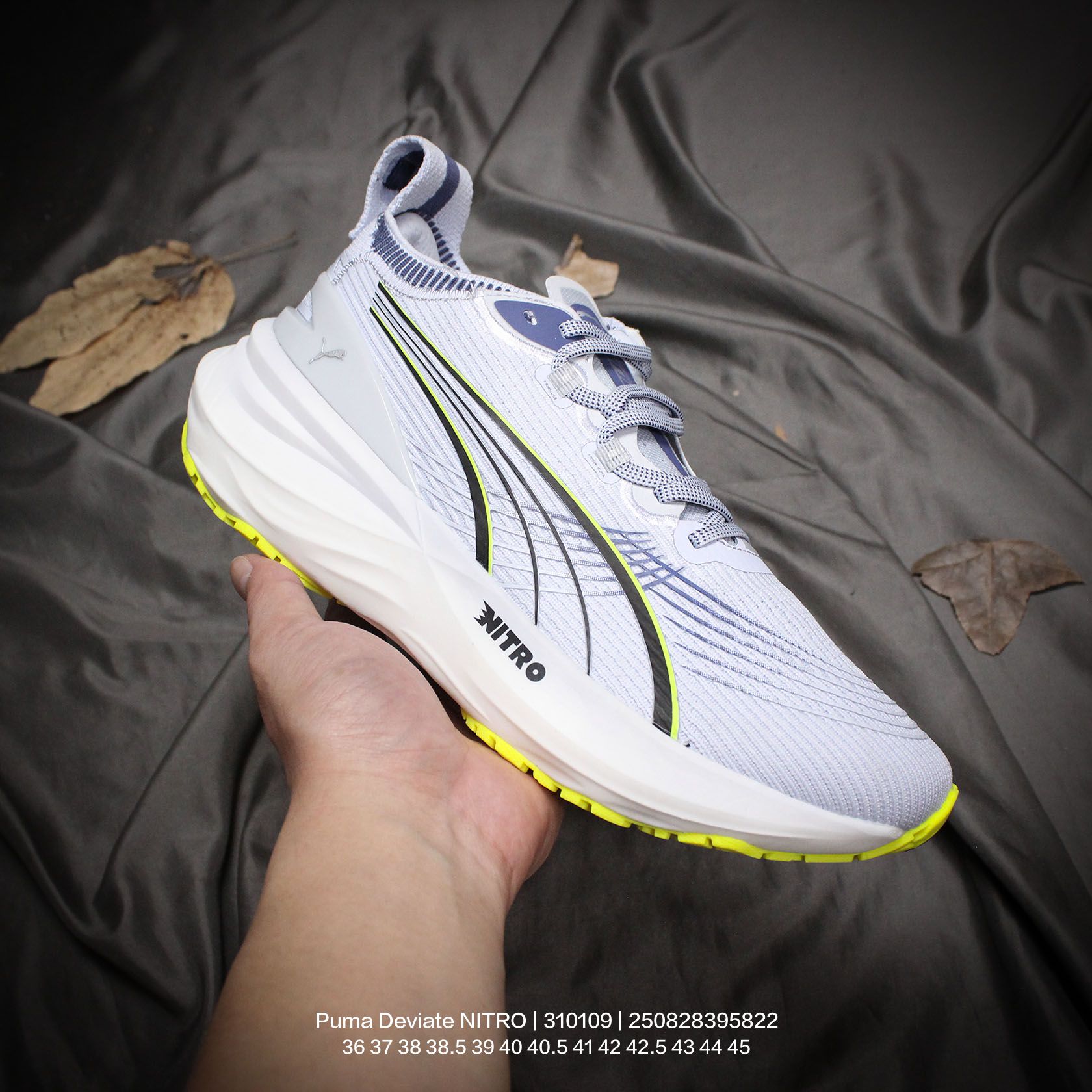 PUMA/彪马 原楦原纸版开发版型,采用人体工程学网织结构鞋面材质,中底采用双层式 NITRO 氮气科技中底,外置超轻耐磨底片❗️彪马Puma Deviate NITRO Elite Mag Max 彪破精英顶缓系列低帮氮气超轻量竞速休闲运动慢跑鞋 310109 类型:男女鞋 编码:250828395.822