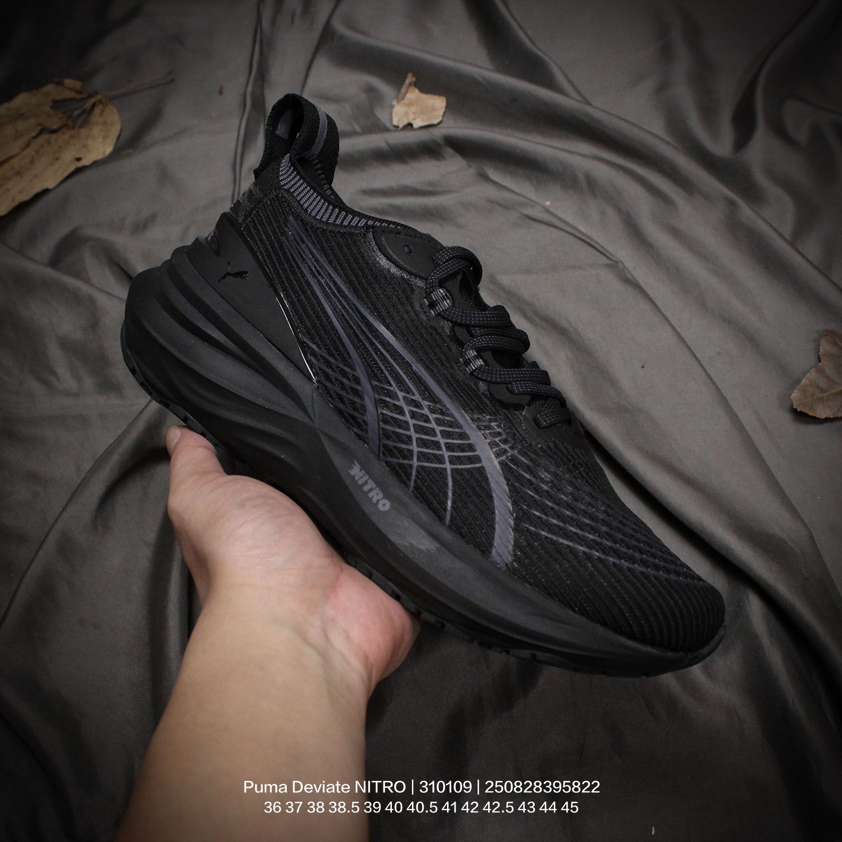 PUMA/彪马 原楦原纸版开发版型,采用人体工程学网织结构鞋面材质,中底采用双层式 NITRO 氮气科技中底,外置超轻耐磨底片❗️彪马Puma Deviate NITRO Elite Mag Max 彪破精英顶缓系列低帮氮气超轻量竞速休闲运动慢跑鞋 310109 类型:男女鞋 编码:250828395.822