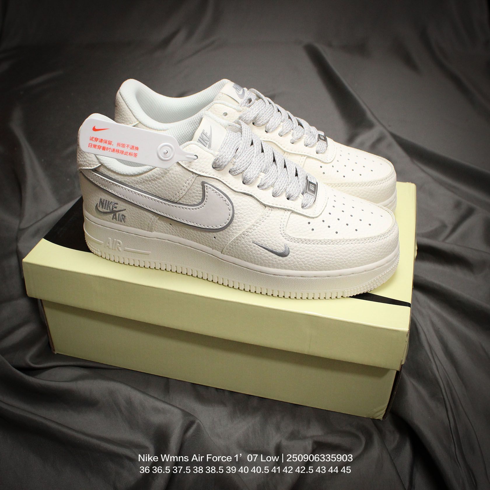 🈴💰120
Nike/耐克 采用软质荔枝纹牛剖皮革鞋面材质❗️耐克Nike Wmns Air Force 1’07 Low"White/Cherry Blosso Pink"空军一号经典低帮百搭休闲运动板鞋
类型:男女鞋
码数:36 36.5 37.5 38 38.5 39 40 40.5 41 42 42.5 43 44 45
编码:250906335.903