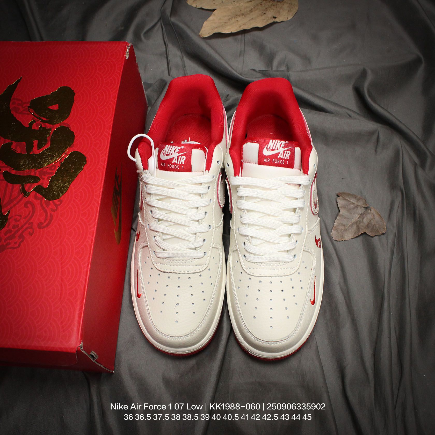 💰120
Nike/耐克 男女鞋真标半码制,原楦原纸版开发版型,采用软质荔枝纹牛剖皮革鞋面材质,内置全掌Air Sole气垫❗创意定制配色,定制联名奇幻动画电影《哪吒2》x Nike Air Force 1 07 Low"Ao Bing"空军一号经典低帮百搭休闲运动板鞋“米白蓝敖丙印花涂鸦 KK1988-060
类型:男女鞋
码数:36 36.5 37.5 38 38.5 39 40 40.5 41 42 42.5 43 44 45
编码:250906335.902