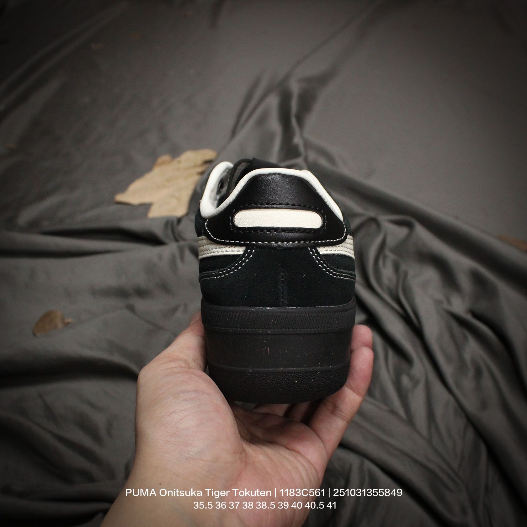 💰140
亚瑟士 男女鞋真标半码制,升级原楦原纸版开发,采用荔枝纹牛剖革鞋面材质,外置耐磨耐弯折RB大底❗️鬼塚虎新款德训鞋!鬼塚虎新款德训鞋!日产经典老牌-鬼塚虎/Onitsuka Tiger Tokuten 得分系列低帮厚底复古德训风休闲运动板鞋 1183C561
类型:男女鞋
码数: 35.5 36 37 38 38.5 39 40 40.5 41
编码:251031355.849