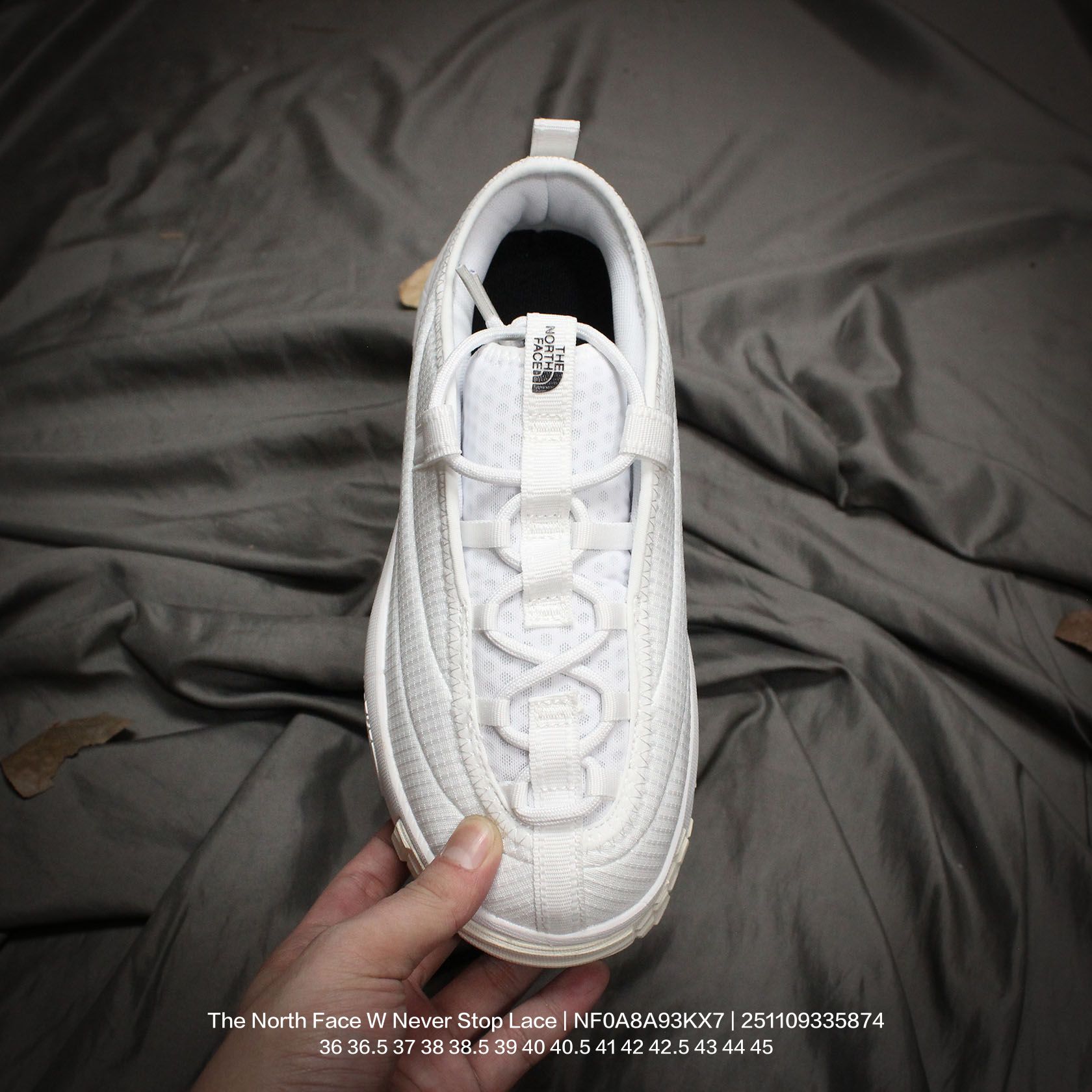 💰120
The North Face/北面/乐斯菲斯 男女鞋真标半码制,升级原楦原纸版开发版型,采用轻量网织物科技面料材质,中底REAM 泡沫橡胶物料,外置防滑橡胶大底❗️户外轻旅者鞋履,著名户外品牌-北面/The North Face W Never Stop Lace 决不放弃系列低帮轻量厚底户外风休闲运动鞋“全黑白标 NF0A8A93KX7
类型:男女鞋
码数:36 36.5 37 38 38.5 39 40 40.5 41 42 42.5 43 44 45
编码:251109335.874