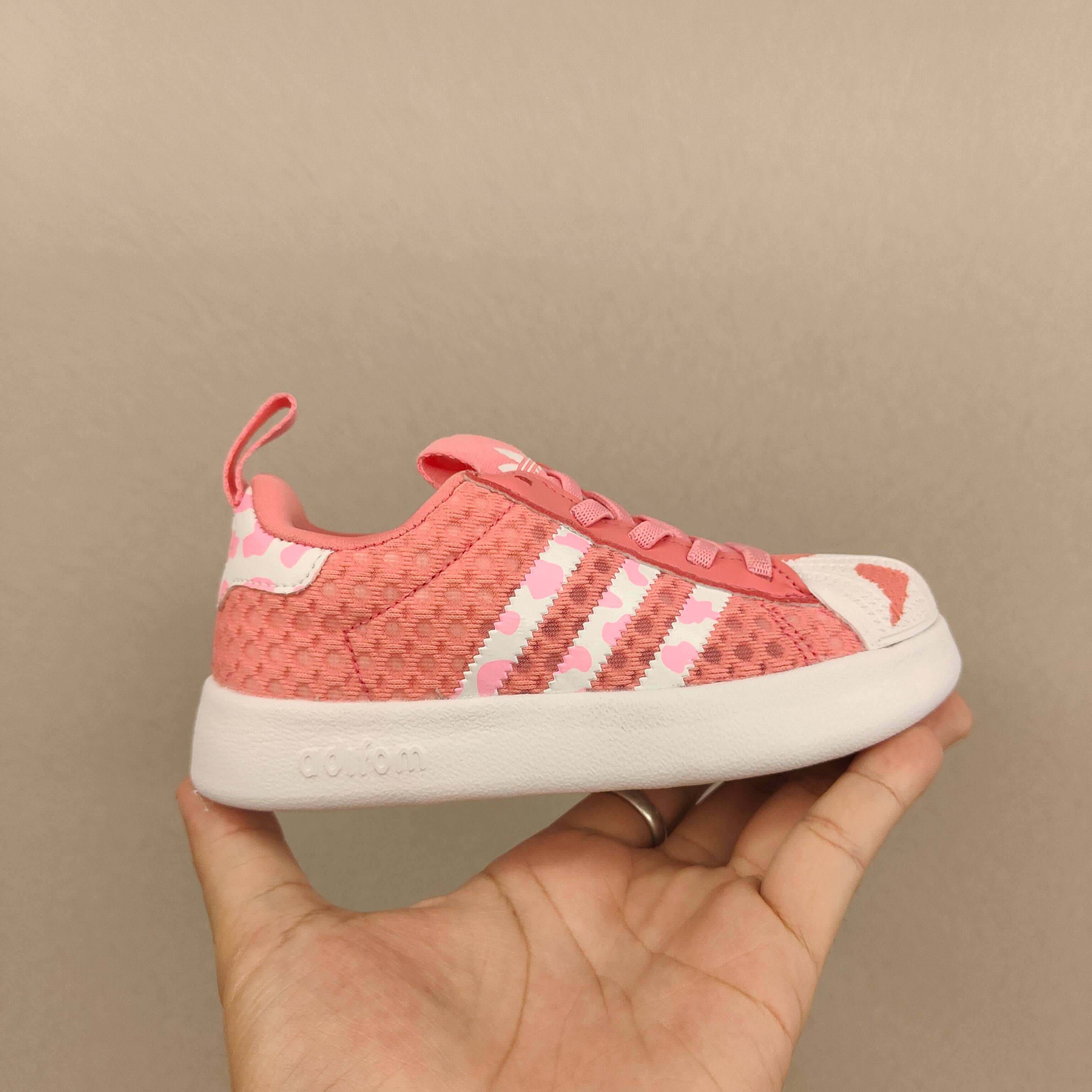 图片[3]-新款新增配色 阿家春夏新款旋钮网面儿童松紧带 贝壳头二代 尺码：22-37码 经典软贝系列❤️ 百搭又时髦✨ 精致旋转扣设计，穿脱超方便✌🏻 优质面料拼接，质感满满💯 耐磨防滑大底，满足日常需求✔️-选品中心