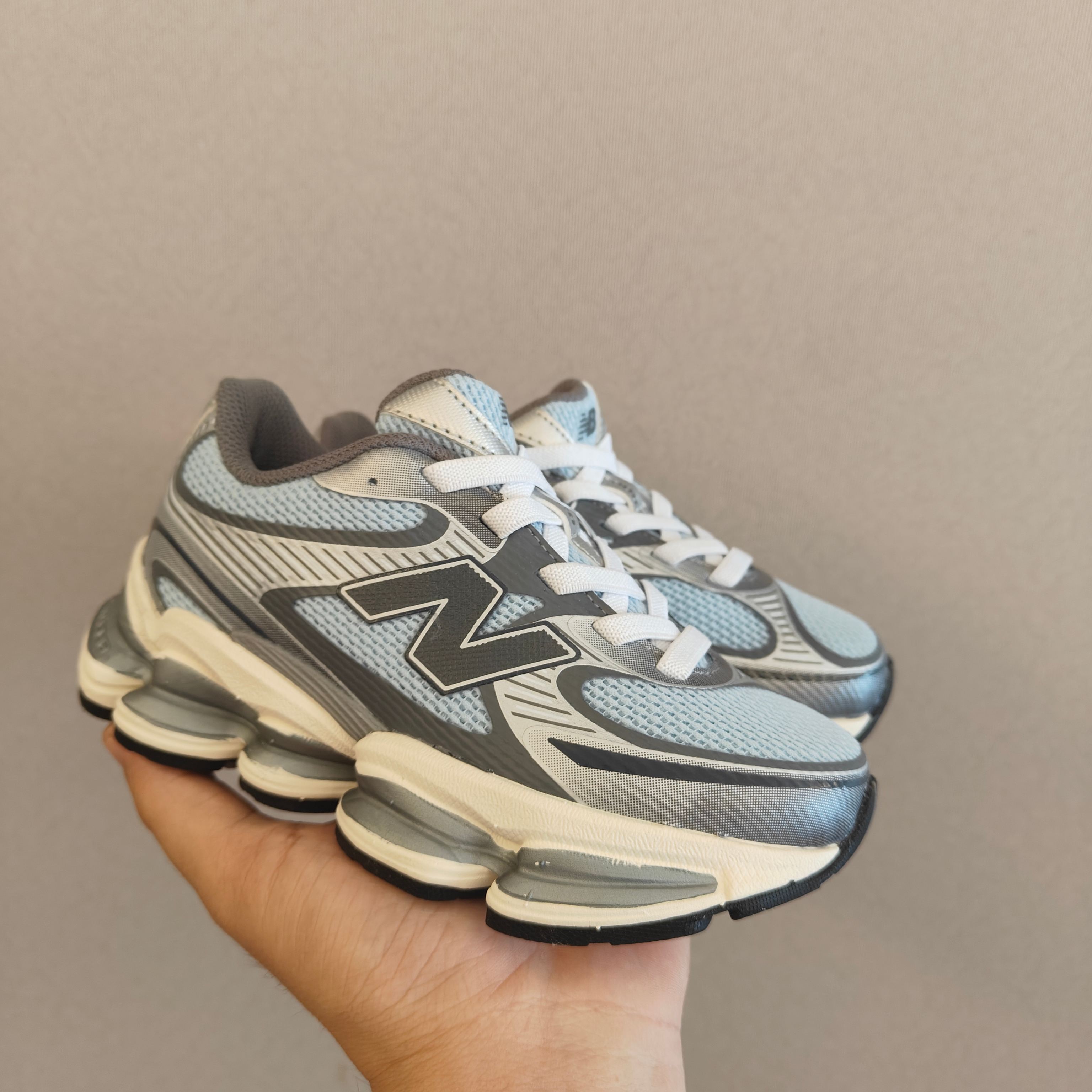 图片[2]-NB新款2000网面儿童松紧带老爹运动鞋26-37 松紧带设计，海玻璃鞋垫超舒适☁️经典老爹款式，潮范儿十足🆒超爱的新品🆕自留推荐❤️-选品中心