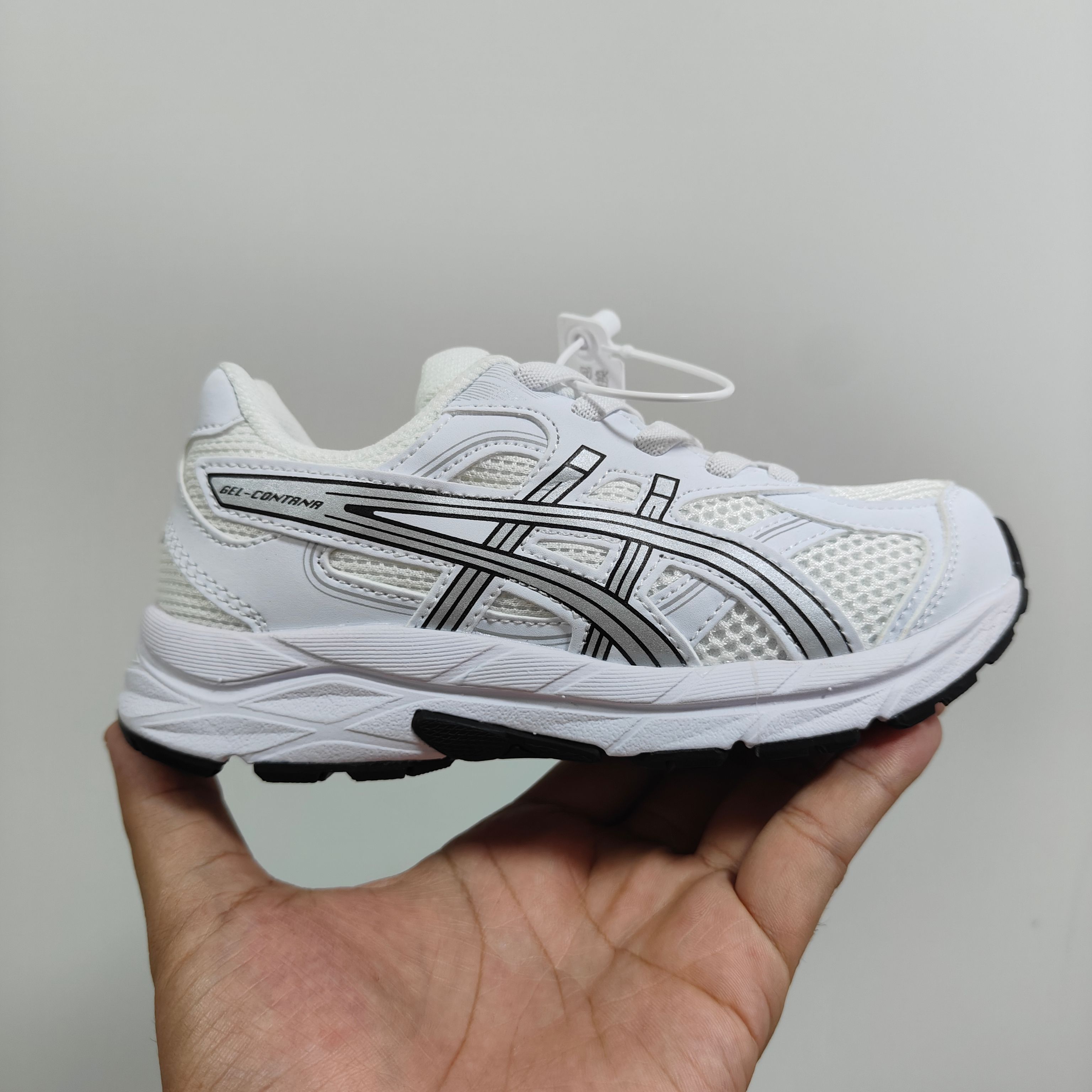 图片[3]-亚瑟士GEL松紧带童鞋26-37 缓震跑步鞋GEL胶柔韧舒适缓冲，橡胶轻便组合防滑大底，松紧带设计，海玻璃鞋垫超舒适☁️潮范儿十足🆒-选品中心