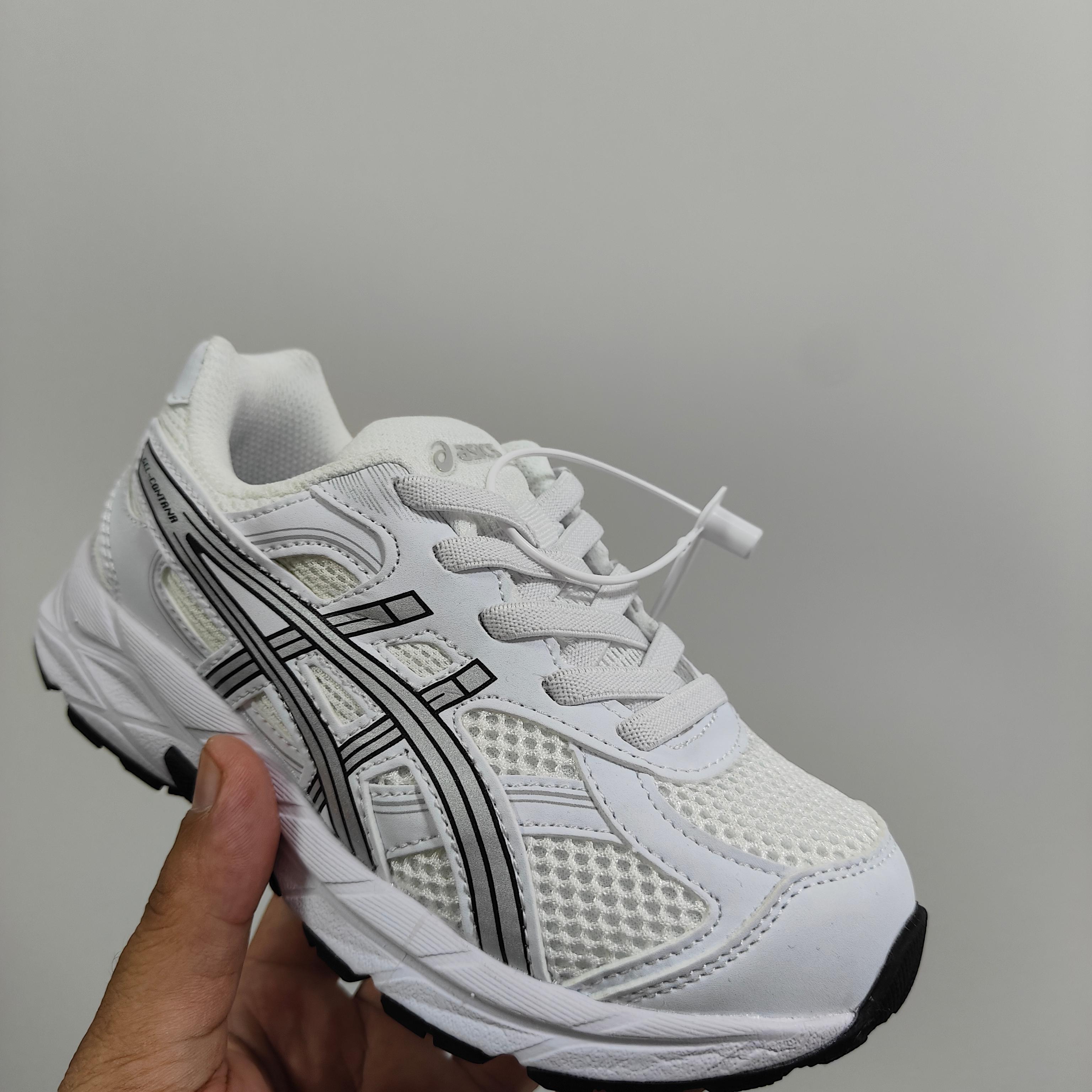 图片[7]-亚瑟士GEL松紧带童鞋26-37 缓震跑步鞋GEL胶柔韧舒适缓冲，橡胶轻便组合防滑大底，松紧带设计，海玻璃鞋垫超舒适☁️潮范儿十足🆒-选品中心