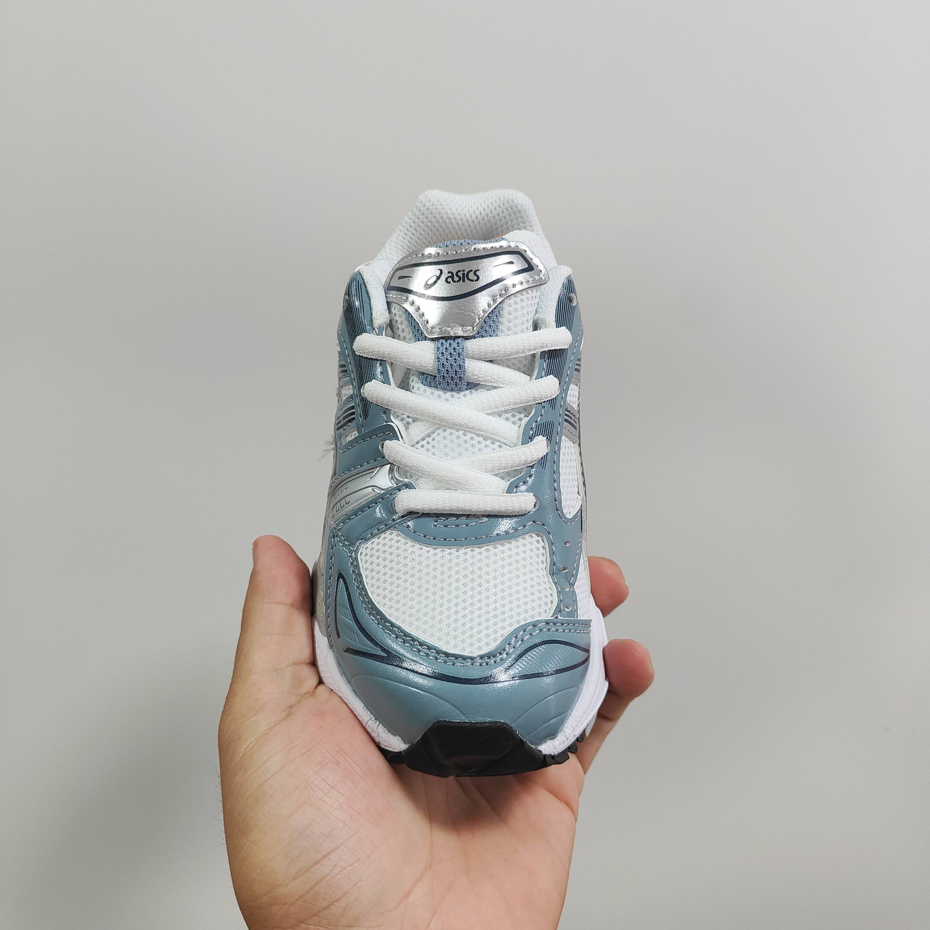 图片[4]-新款出货 亚瑟士K14鞋带款童鞋26-37 缓震跑步鞋GEL胶柔韧舒适缓冲，橡胶轻便组合防滑大底，松紧带设计，海玻璃鞋垫超舒适☁️潮范儿十足🆒-选品中心