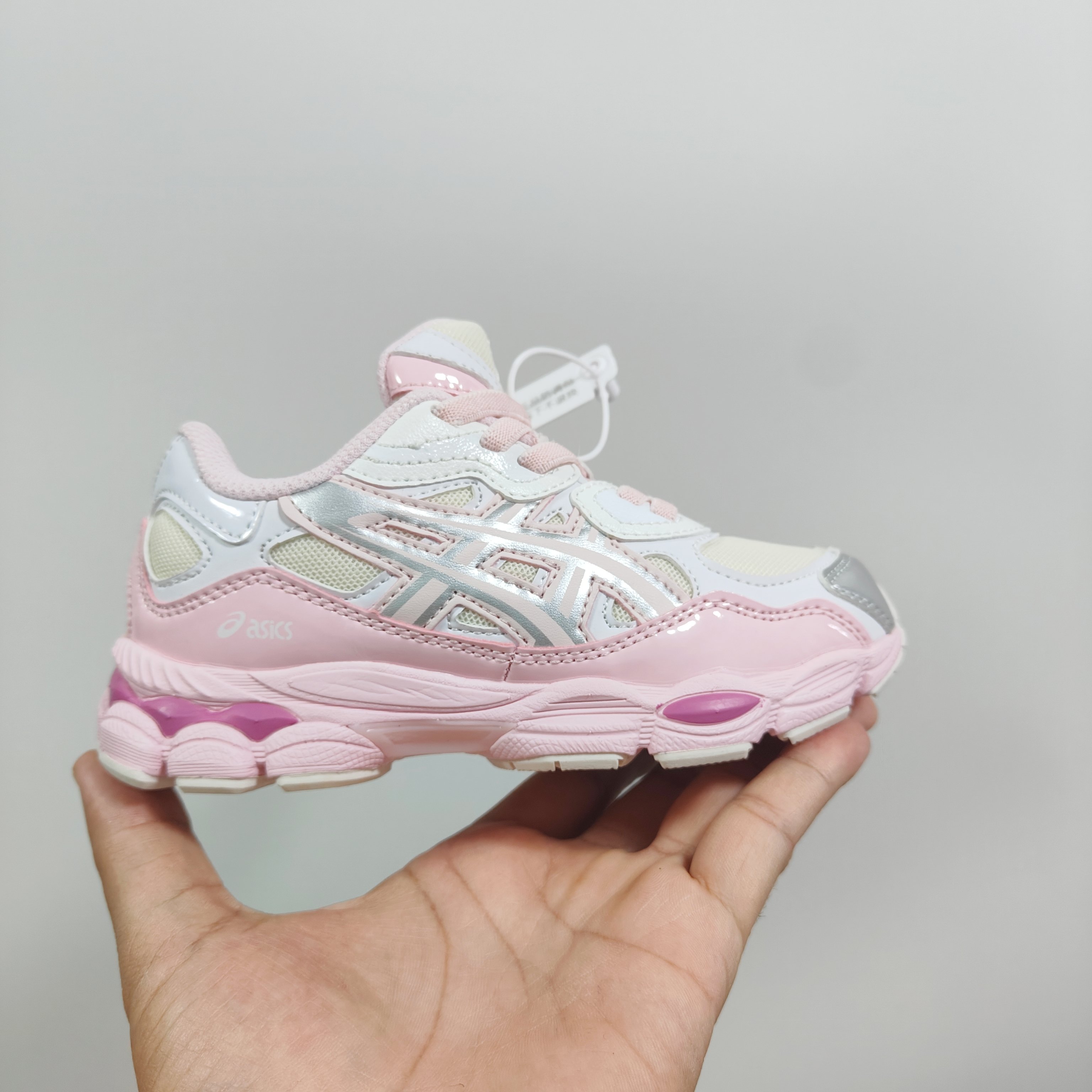 图片[3]-另一工厂 亚瑟士nyc童鞋 26-37 25秋冬缓震跑步鞋GEL胶柔韧舒适缓冲，橡胶轻便组合防滑大底 松紧带设计，海玻璃鞋垫超舒适☁️-选品中心