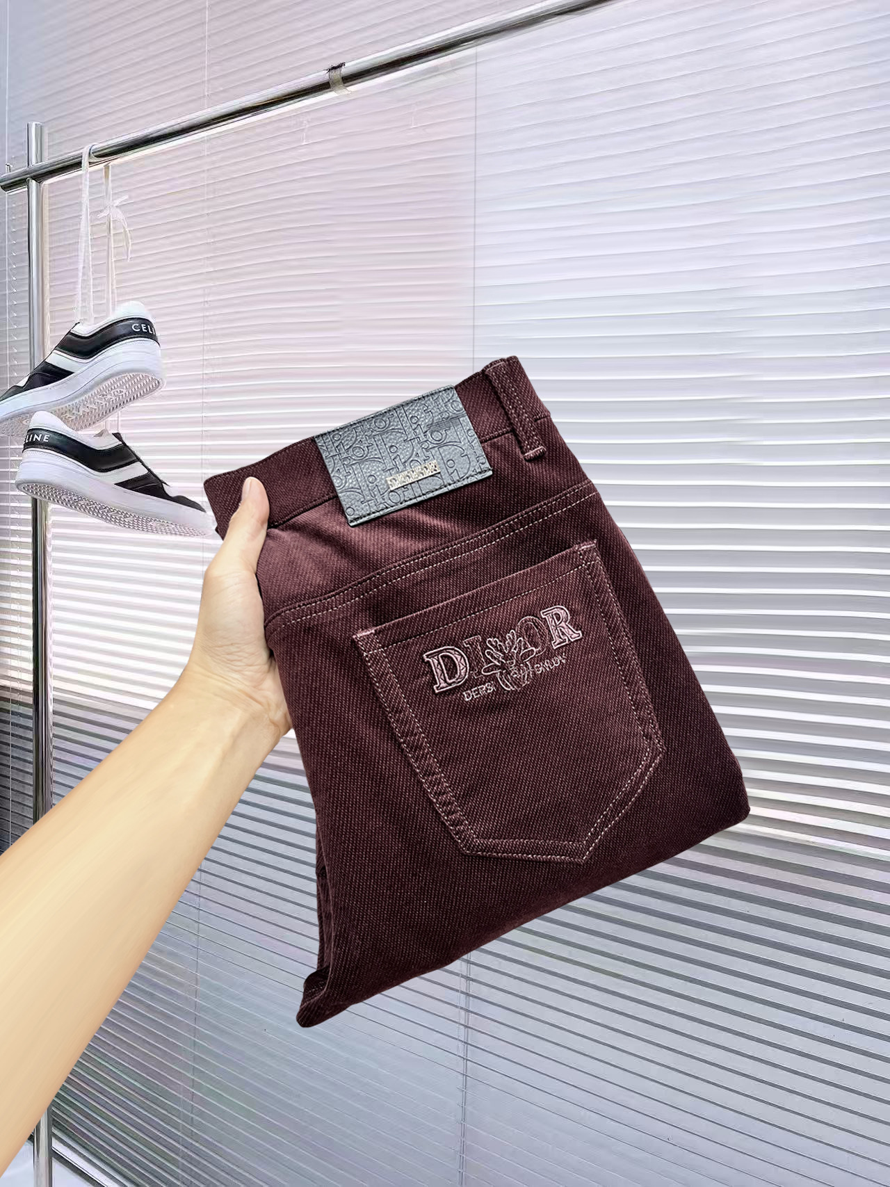 Dior Men's Casual Pants, High-Quality Cotton, Fashionable and Comfortable