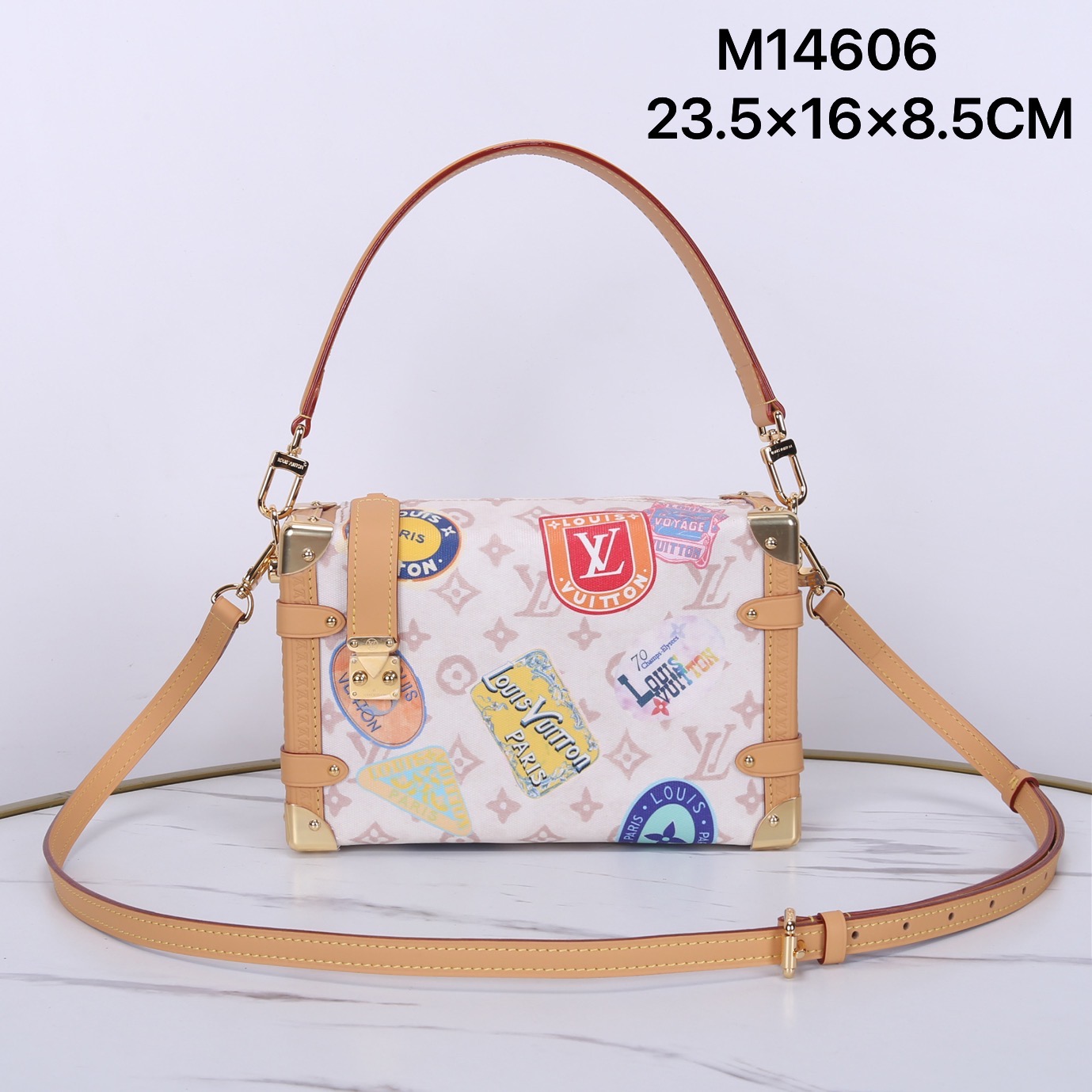 Louis Vuitton Side Trunk Medium: Flight Mode Monogram Dune Canvas 2 i1747027836683 3055 0 0