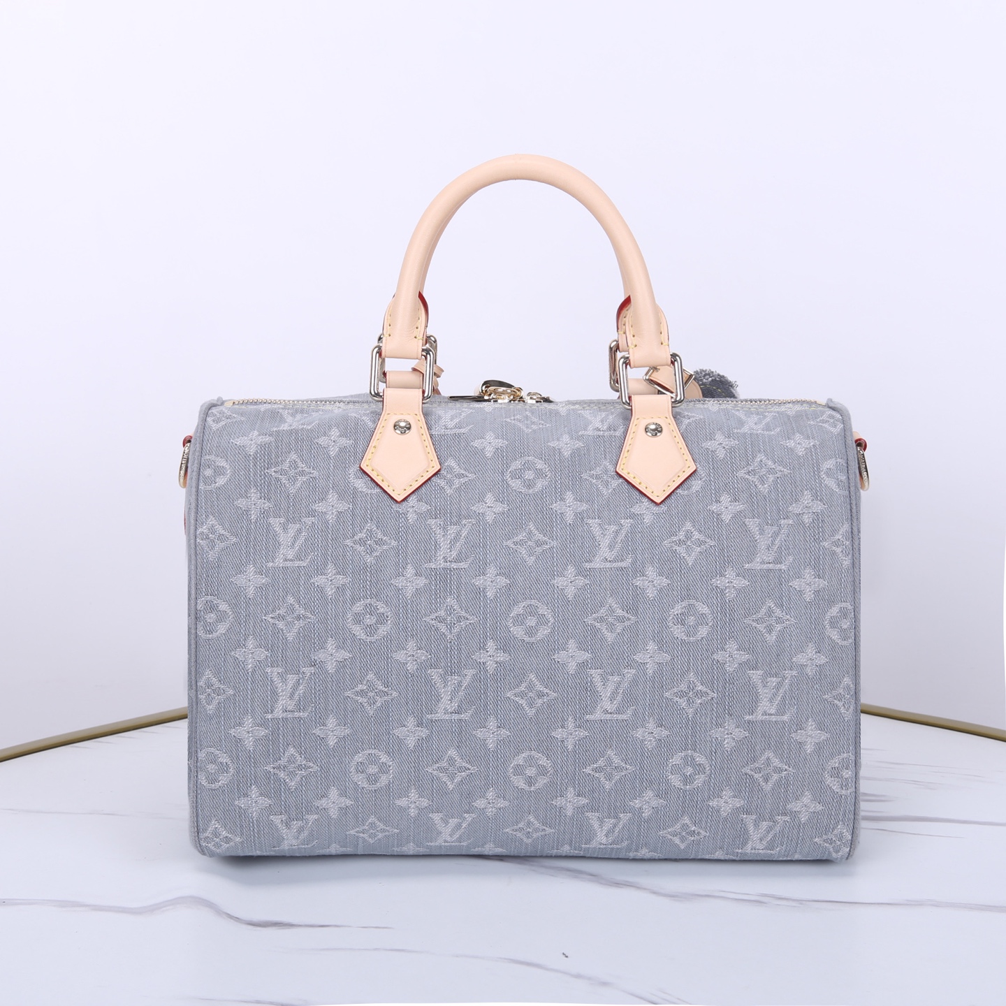 Louis Vuitton Speedy Soft 30: Monogram Denim, Leather Trim, and Metal Accents 12 i1747028359315 9925 0 10