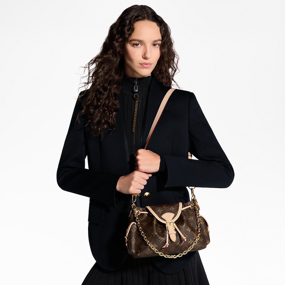Louis Vuitton Odysée Monogram Canvas Bag with Chain and Buckle Detail 3 i1747203195539 7813 0 1