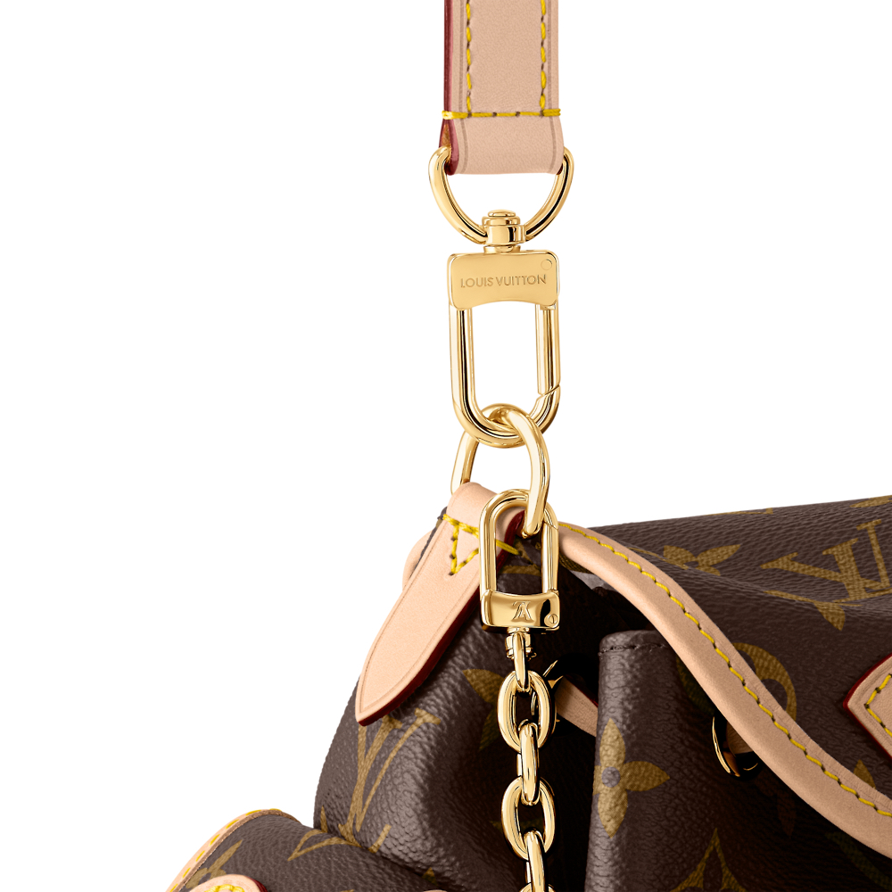 Louis Vuitton Odysée Monogram Canvas Bag with Chain and Buckle Detail 6 i1747203195564 3768 0 4