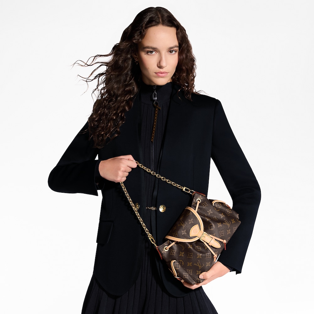 Louis Vuitton Odysée Monogram Canvas Bag with Chain and Buckle Detail 8 i1747284306529 1155 0 6