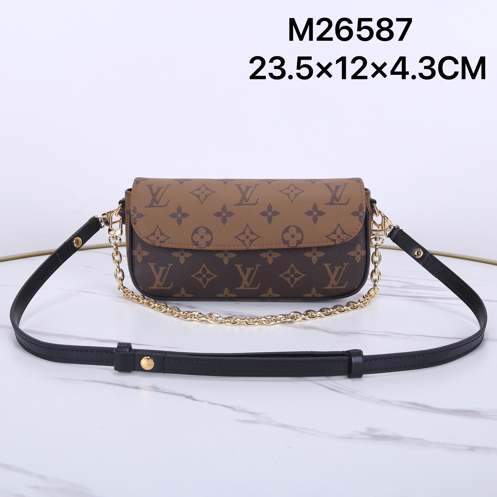 Louis Vuitton Wallet On Chain Ivy Monogram Reverse Canvas Crossbody Bag 2 i1747388261177 7921 0 0