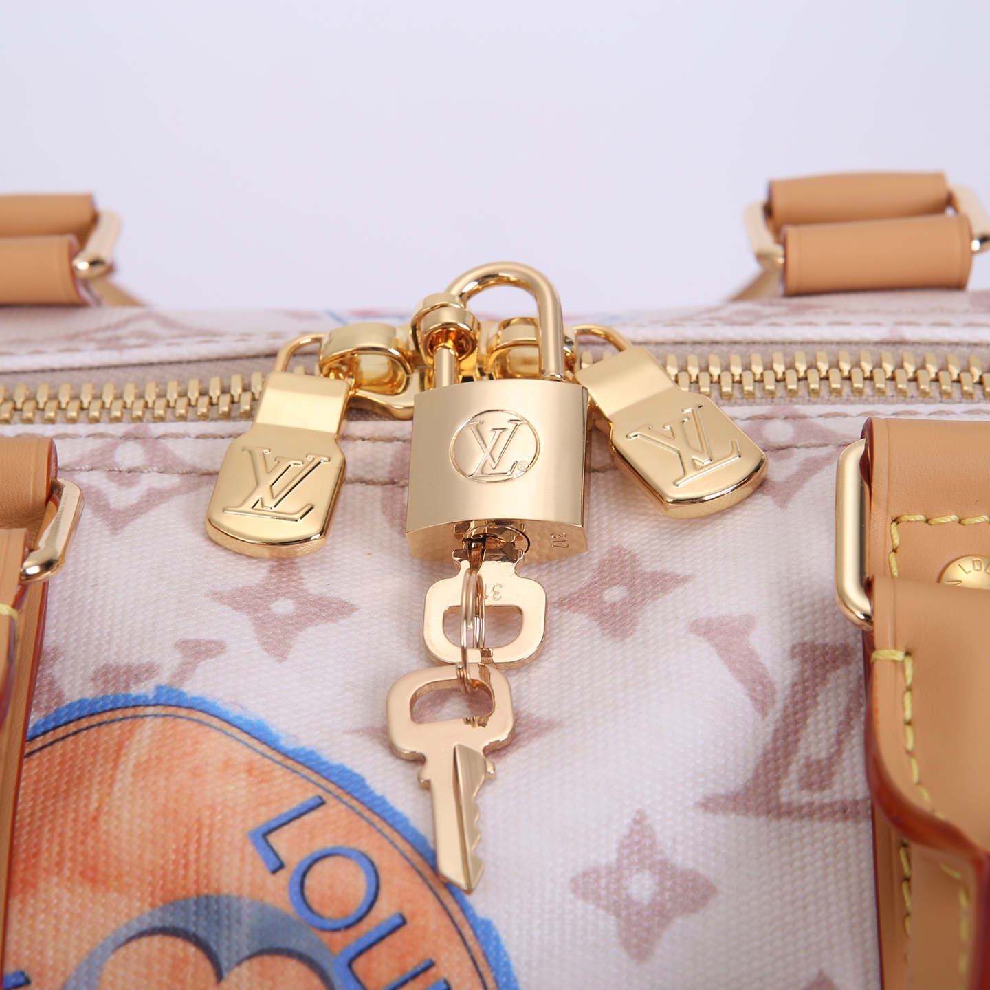Louis Vuitton Keepall Bandoulière 45 Monogram Dune Travel Bag 7 i1747388506103 384 0 5