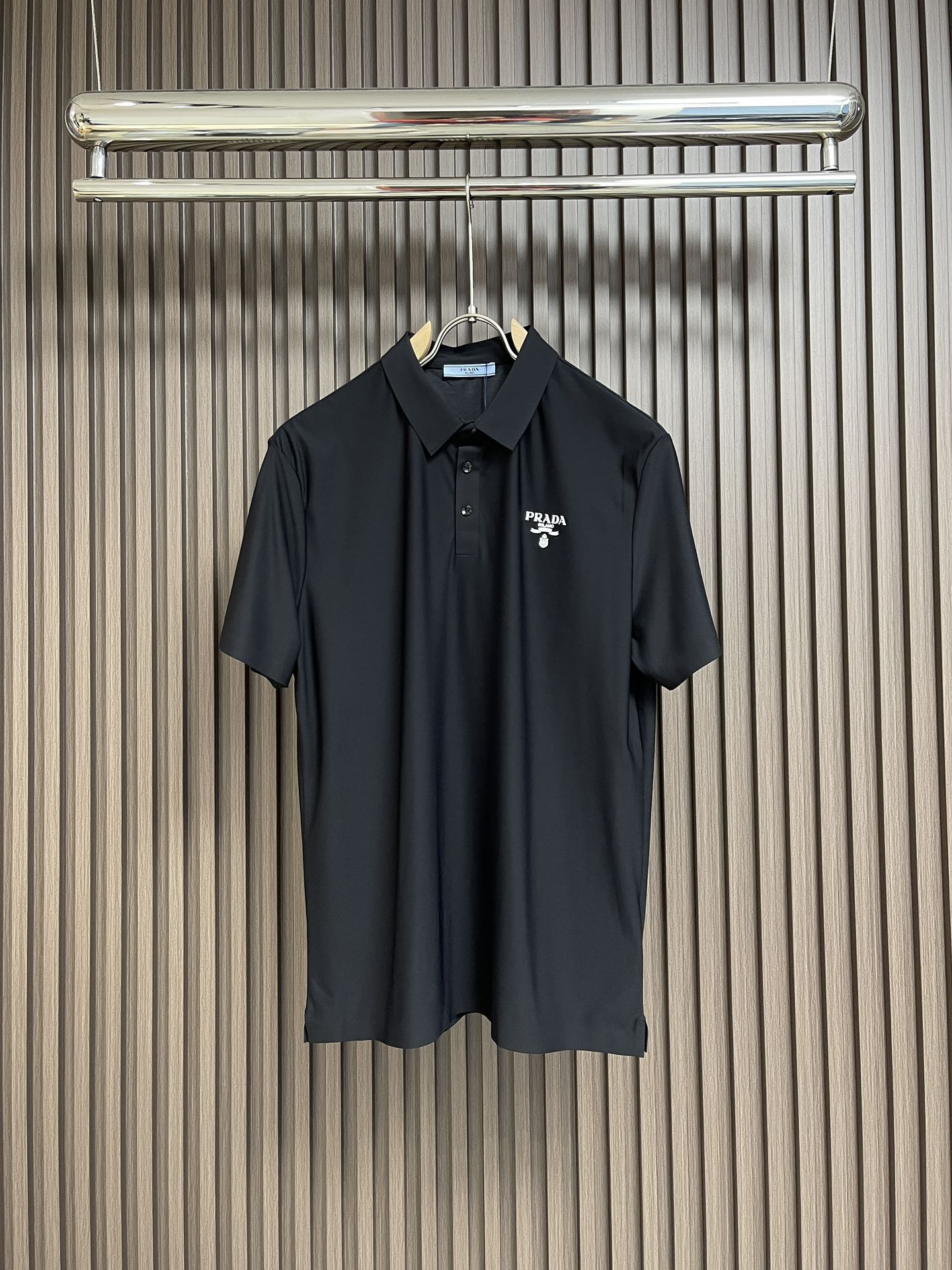 Prada Vlekkeloos
 Kleding Polo T-Shirt Afdrukken Katoen Gemerceriseerd katoen Lentecollectie Korte mouw