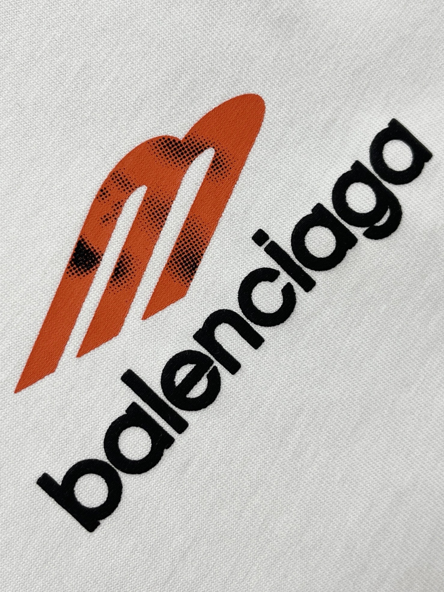 Balenciaga巴黎世家印花logo短袖圆领T恤男女同款轻奢高级百搭又显瘦280克重磅高克重面料男女