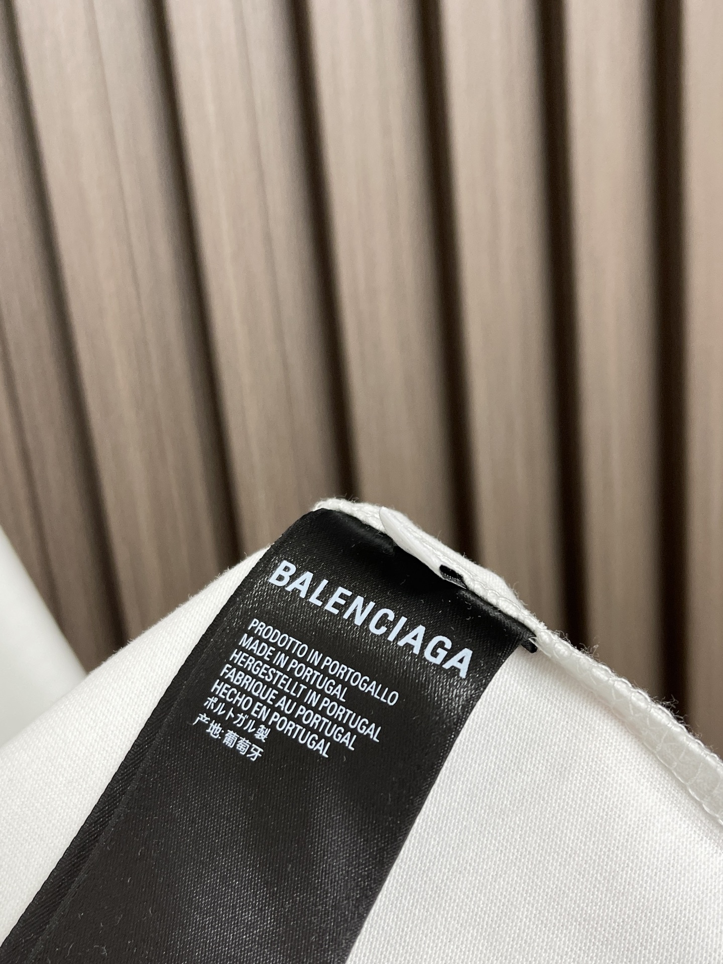 Balenciaga铁塔印花圆领t恤面料定织定染240g长绒棉面料织纹平顺有质感贴身亲肤舒适前后幅东京铁