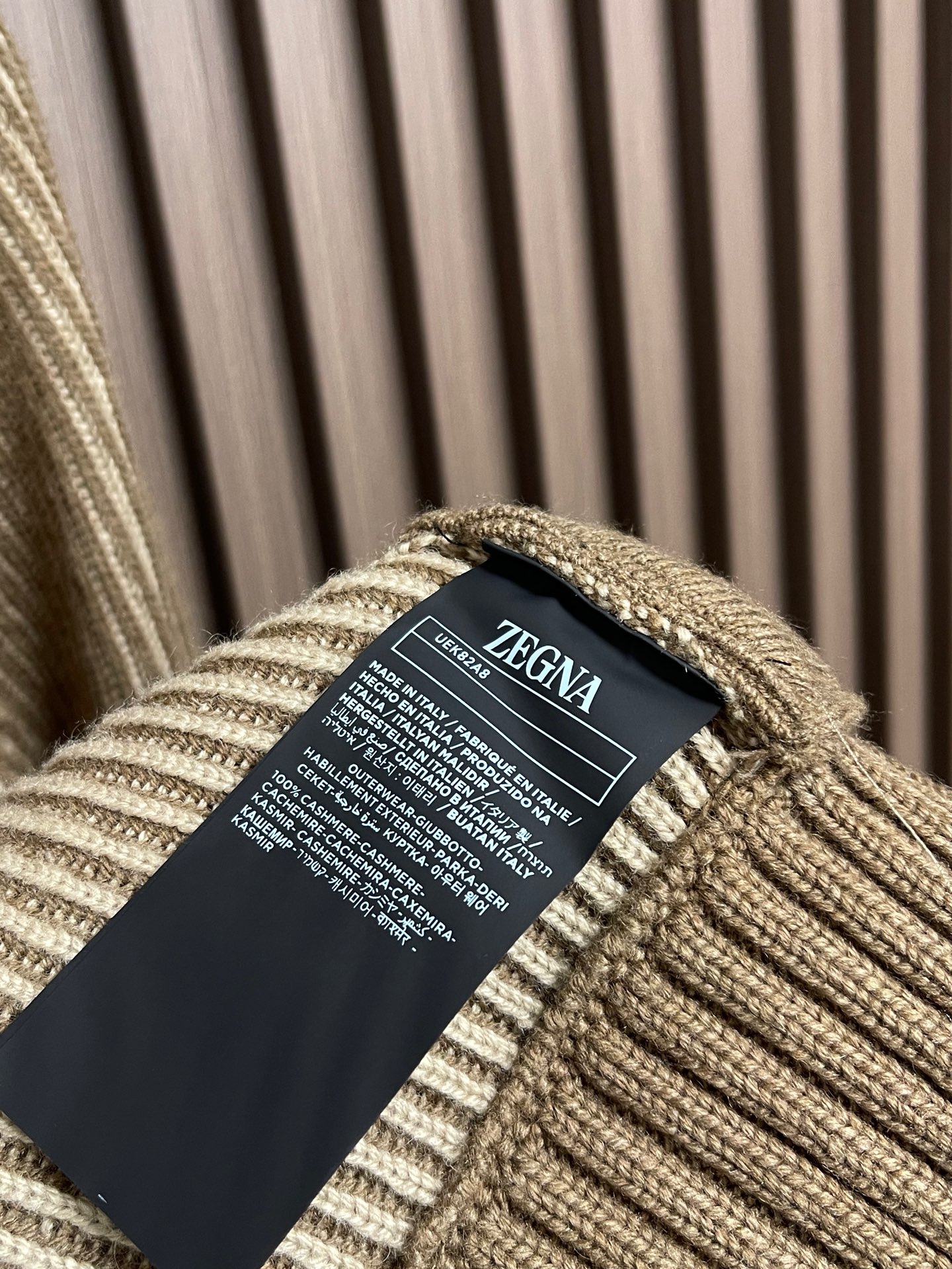 🛒🛒Zegna 2025fw立体提花羊毛针织拉链毛衣，毛料采用7针进口机编织制造采用羊毛含量纱线纱线定染