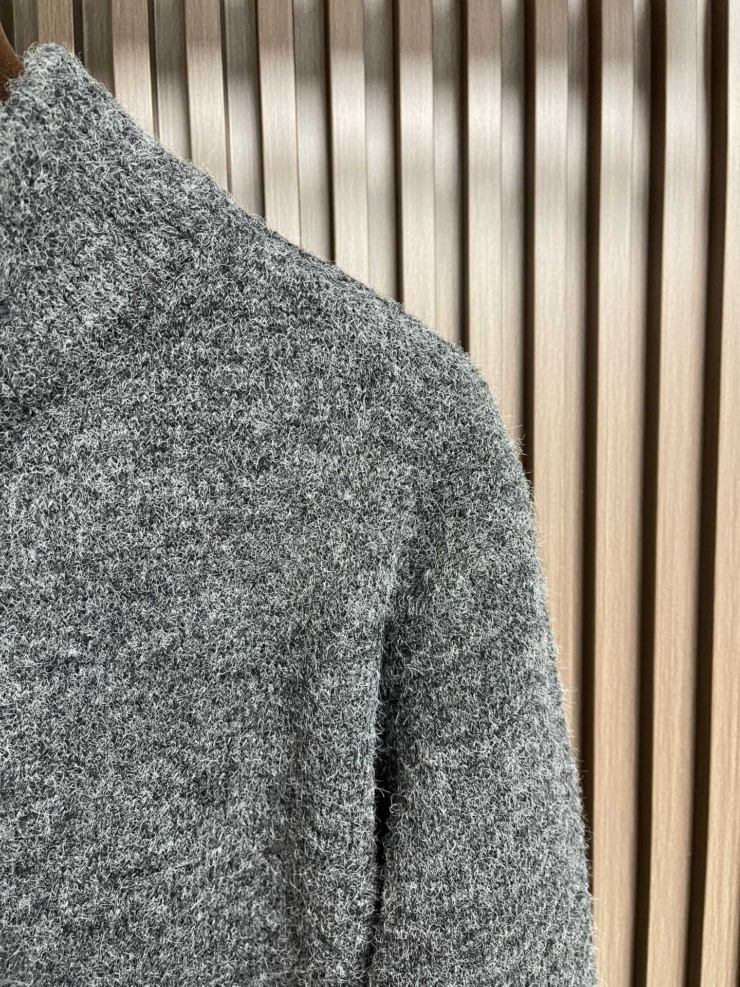 🛒🛒Zegna 2025SS秋冬新款经典毛衣针织开衫 采用日本进口自动针织机织造 针路紧密，版型可修身可