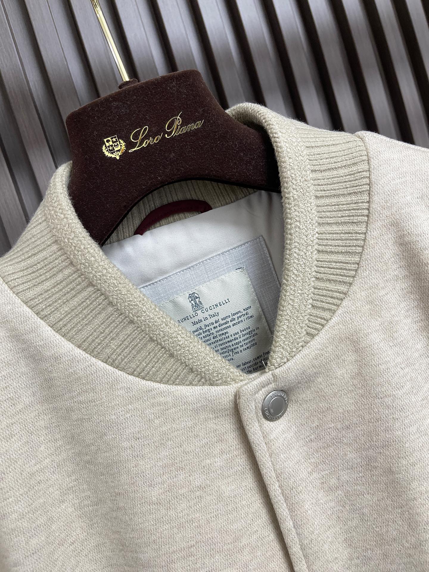 🛒🛒BrunelloCucinelli布鲁内洛·库奇内利 BC 2026SS 新款男士夹克外套，经典设计