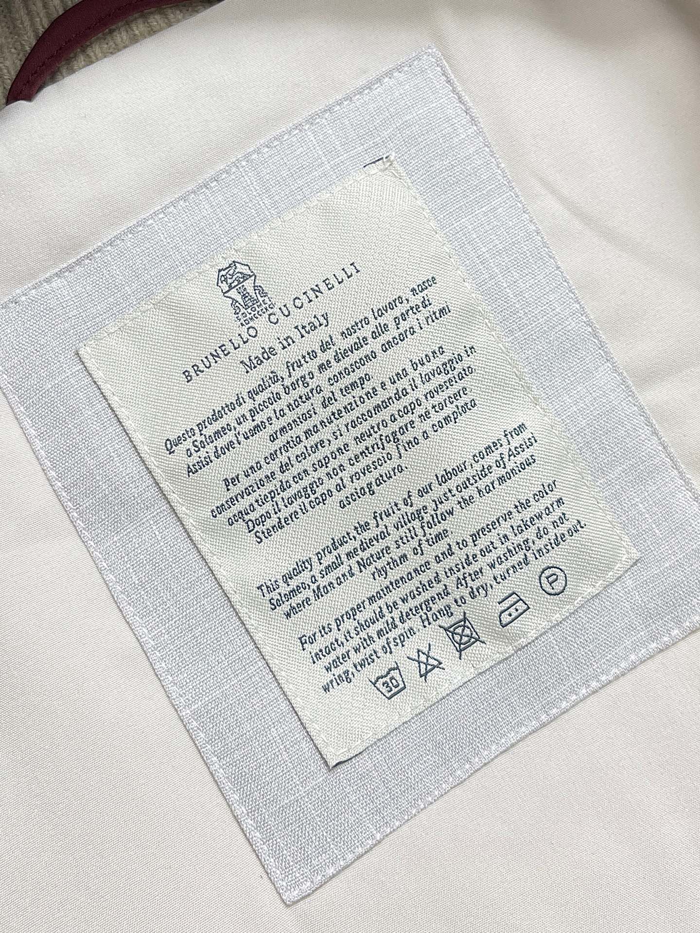 🛒🛒BrunelloCucinelli布鲁内洛·库奇内利 BC 2026SS 新款男士夹克外套，经典设计