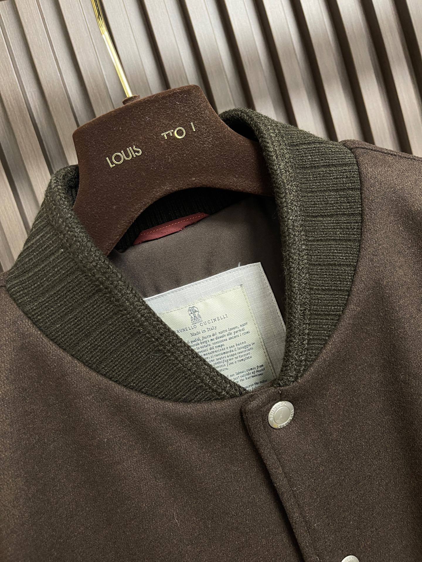 🛒🛒BrunelloCucinelli布鲁内洛·库奇内利 BC 2026SS 新款男士夹克外套，经典设计