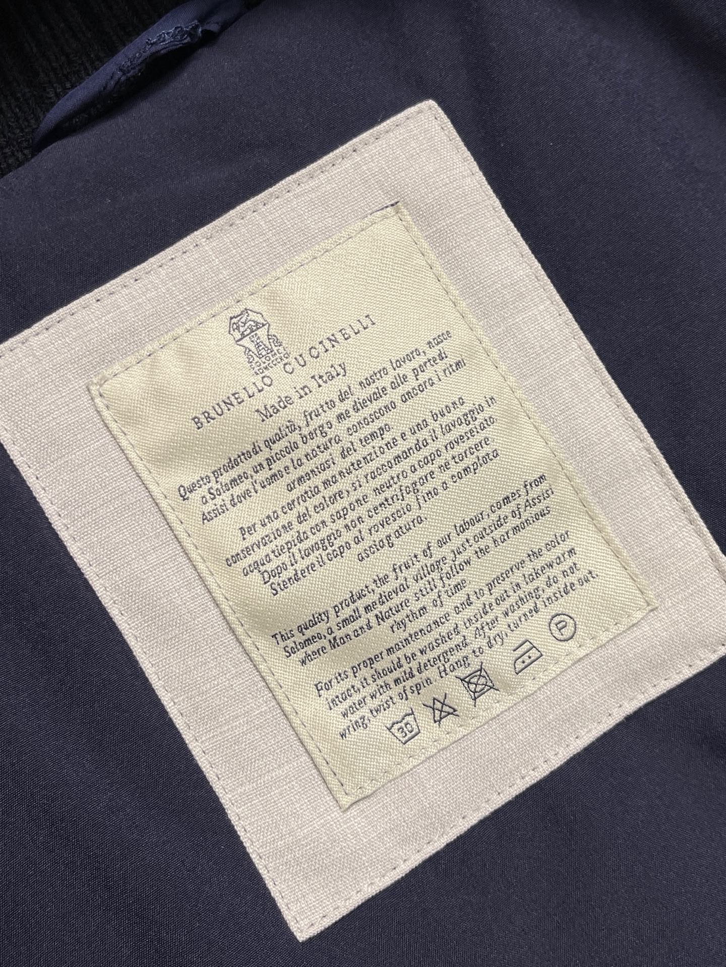 🛒🛒BrunelloCucinelli布鲁内洛·库奇内利 BC 2026SS 新款男士夹克外套，经典设计