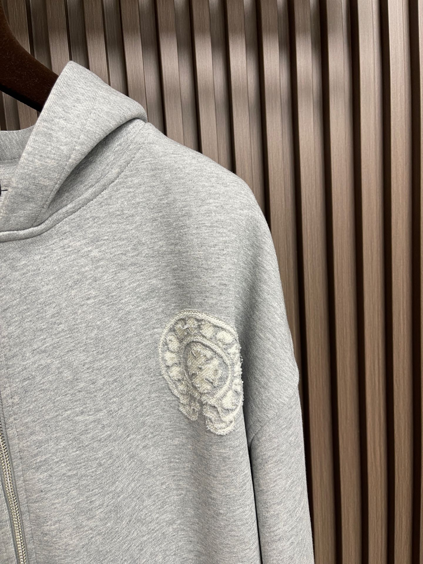 🛒🛒Come Hearts ch 克罗心十字徽标贴布刺绣连帽卫衣 定制重磅堡垒交织空气棉 质感十足 厚重