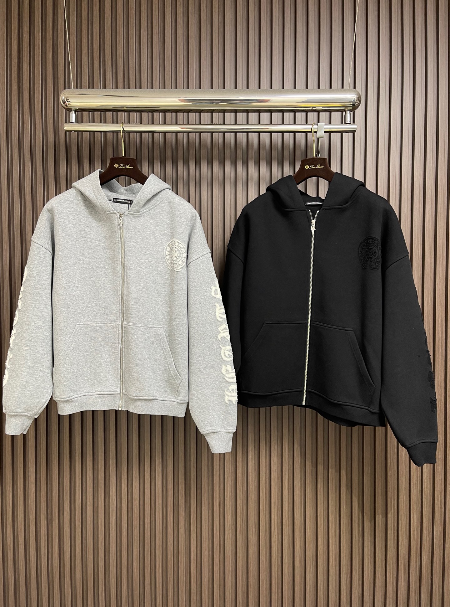 🛒🛒Come Hearts ch 克罗心十字徽标贴布刺绣连帽卫衣 定制重磅堡垒交织空气棉 质感十足 厚重