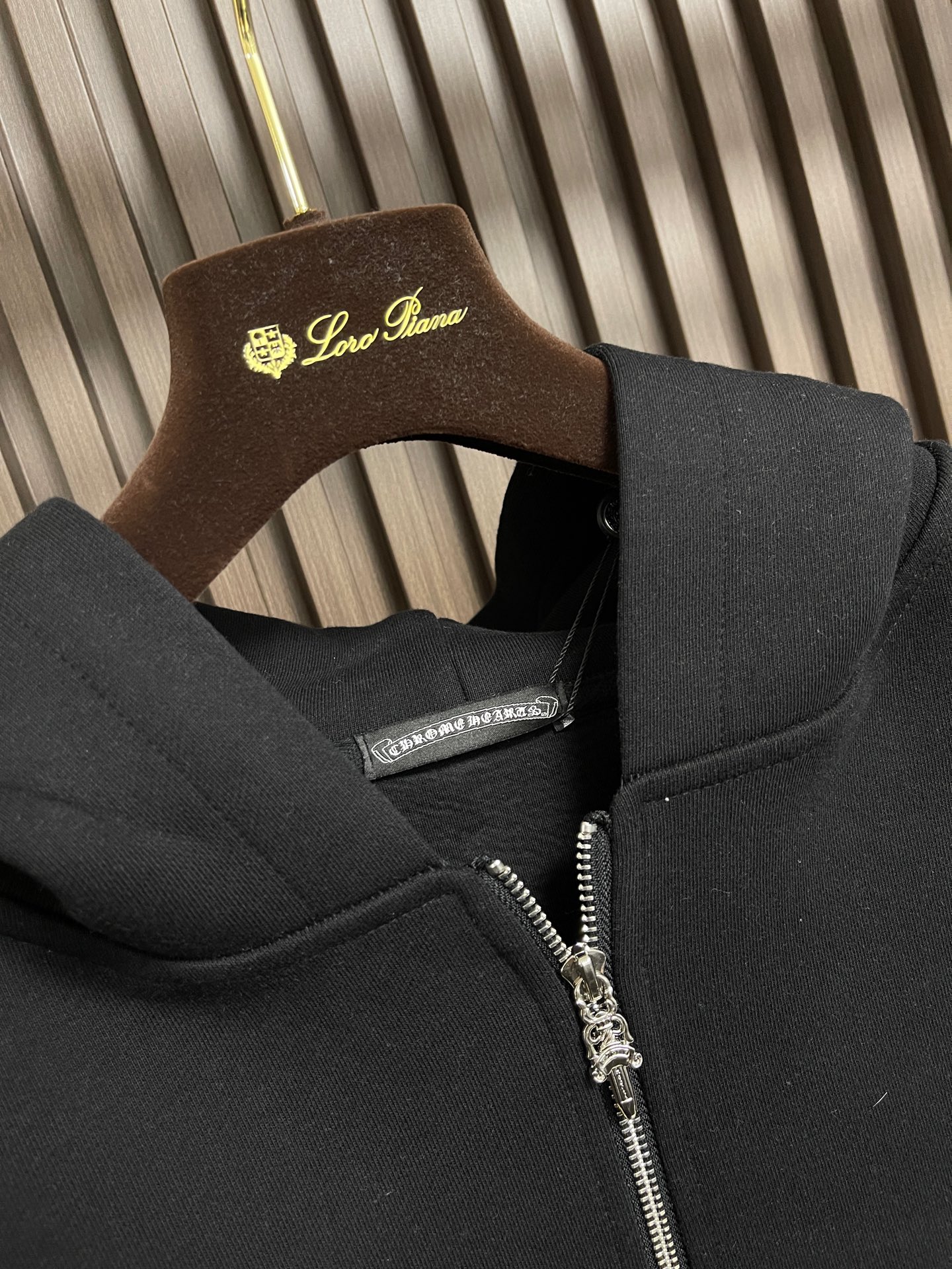 🛒🛒Come Hearts ch 克罗心十字徽标贴布刺绣连帽卫衣 定制重磅堡垒交织空气棉 质感十足 厚重