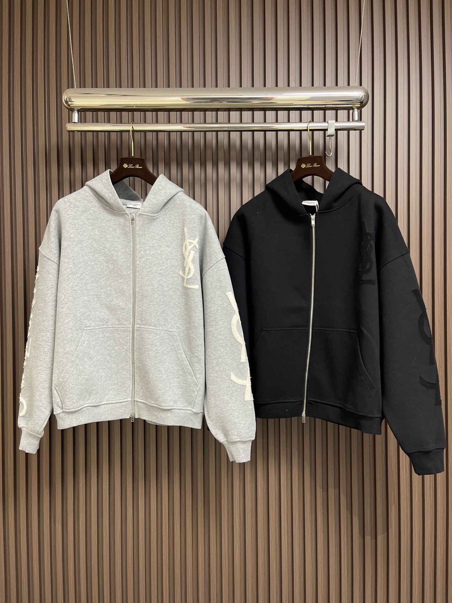 🛒🛒YSL le cassandre连帽卫衣，面料32s单双纱＋21s单纱抓毛底，克重360g，起绒布连