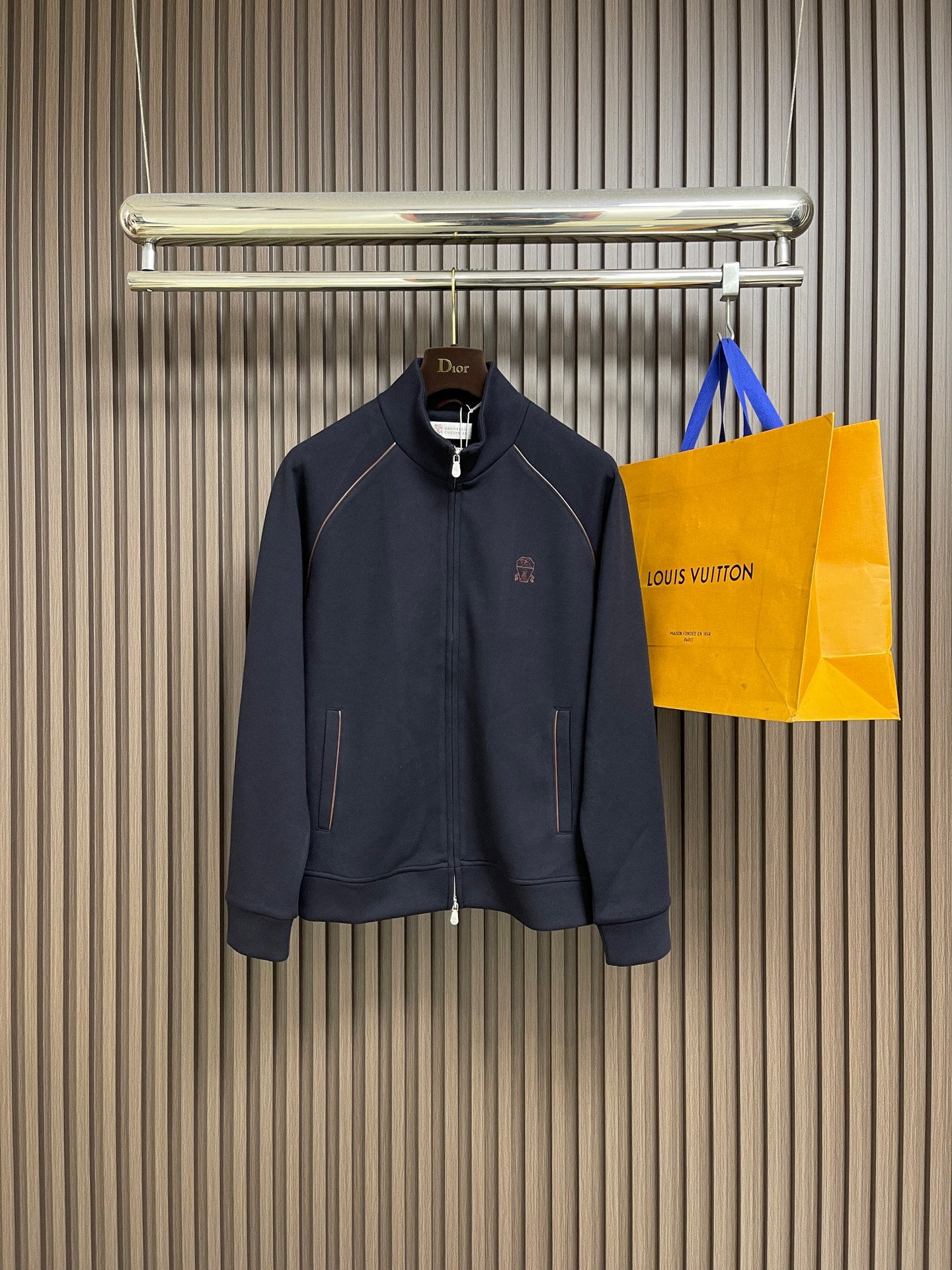 整套出售🛒🛒BC BrunelloCucinelli布鲁内洛．库奇内利 2026SS早春新款拉链外套卫裤