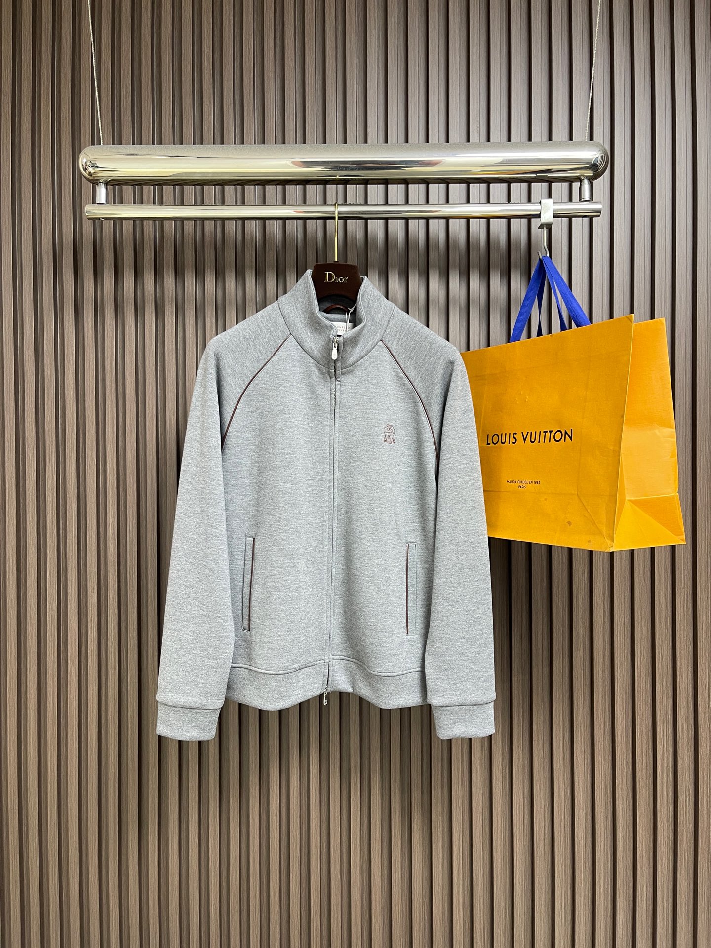 整套出售🛒🛒BC BrunelloCucinelli布鲁内洛．库奇内利 2026SS早春新款拉链外套卫裤