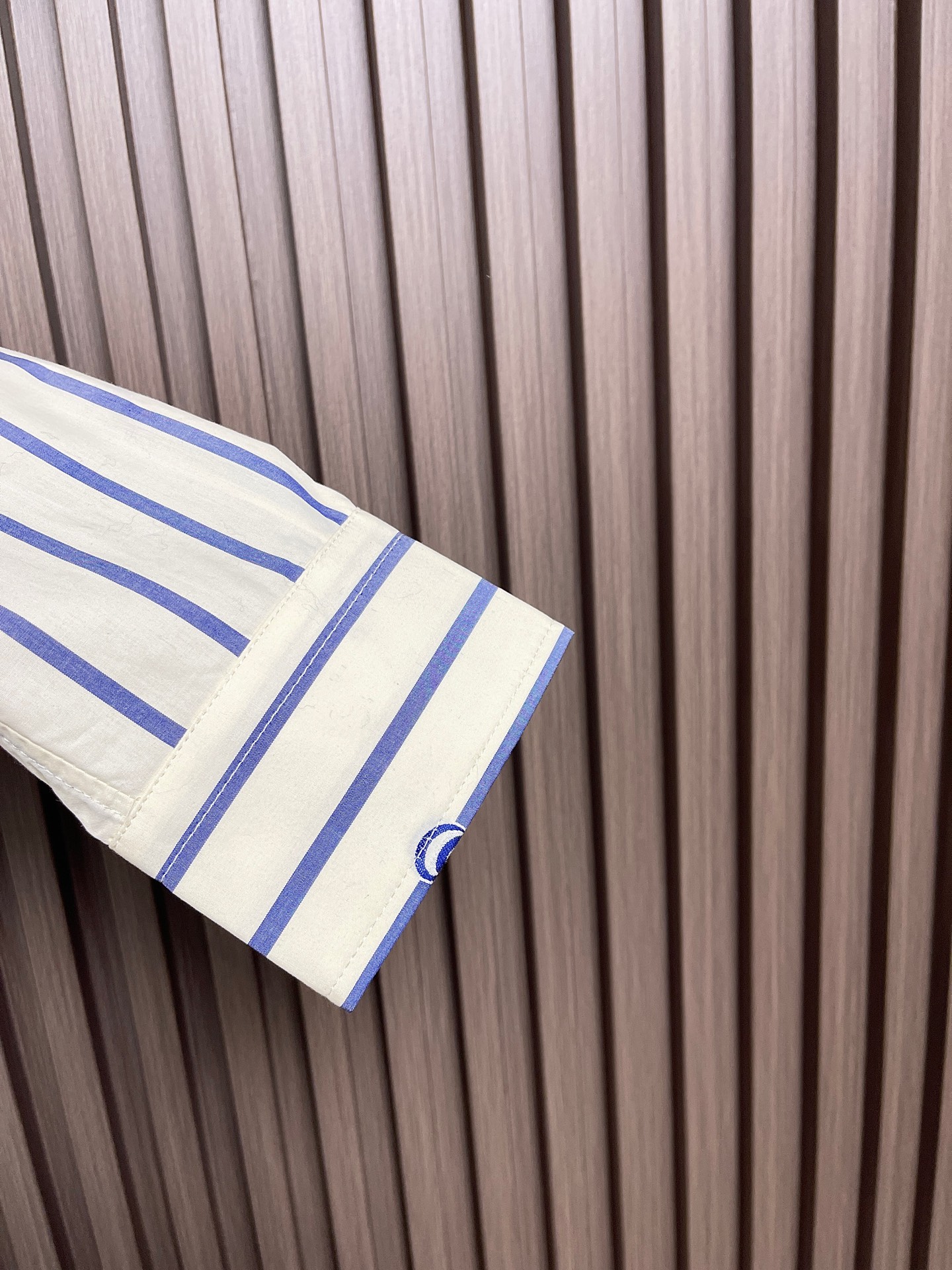 🛒🛒GUCCI 条纹棉府绸长袖衬衫，2026ss早春男士系列，是一场根植于Gucci品牌经典的传承与创新