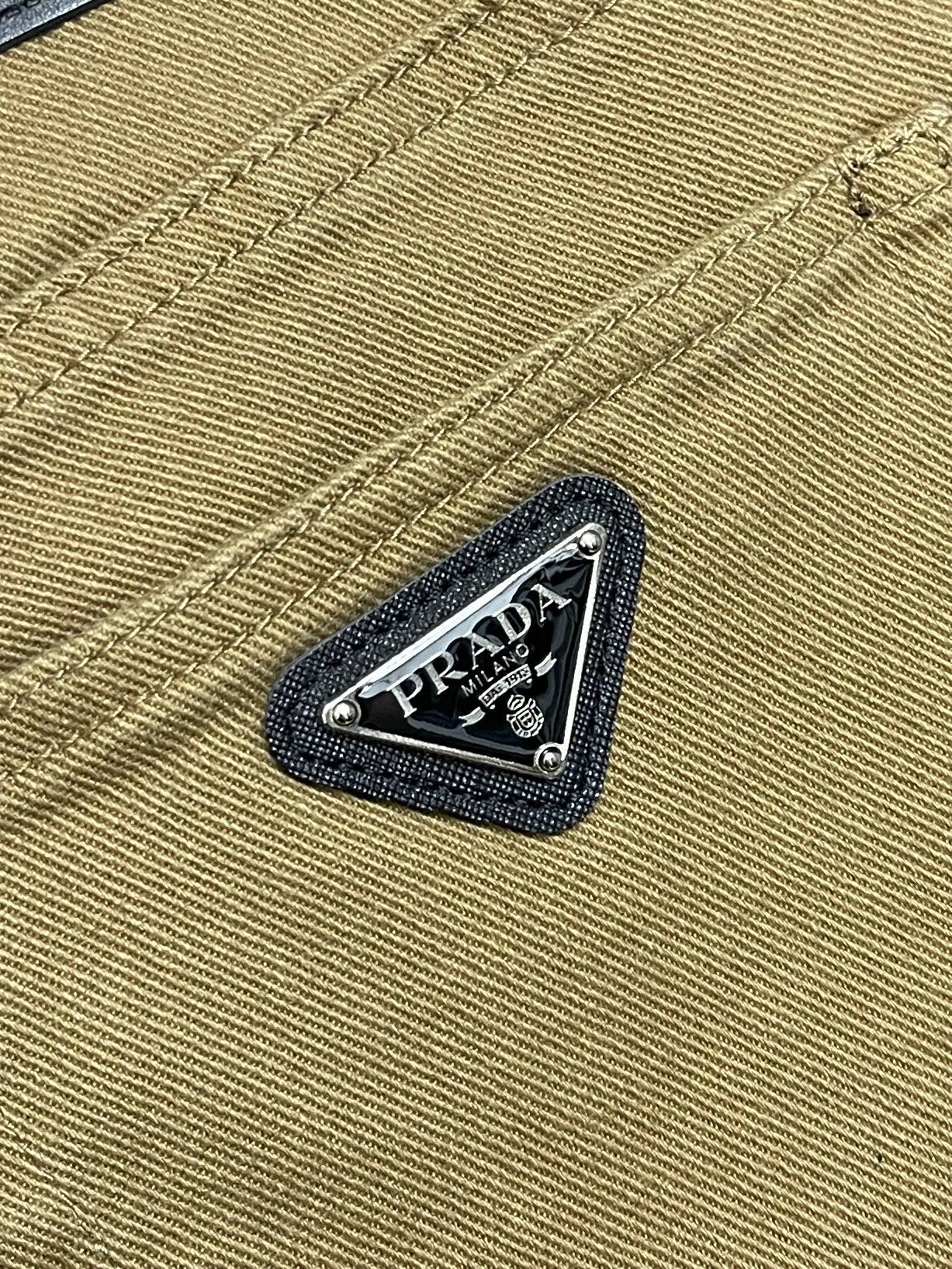 🛒🛒Prada 2026SS早春新款品牌标识牛仔裤 原版定制复刻 客供五金辅料 原单品质 进口牛仔面料重