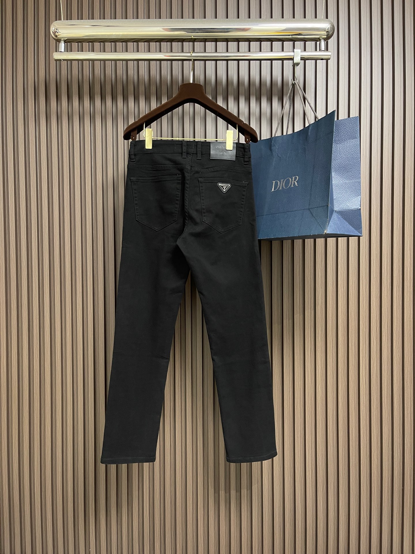 🛒🛒Prada 2026SS早春新款品牌标识牛仔裤 原版定制复刻 客供五金辅料 原单品质 进口牛仔面料重