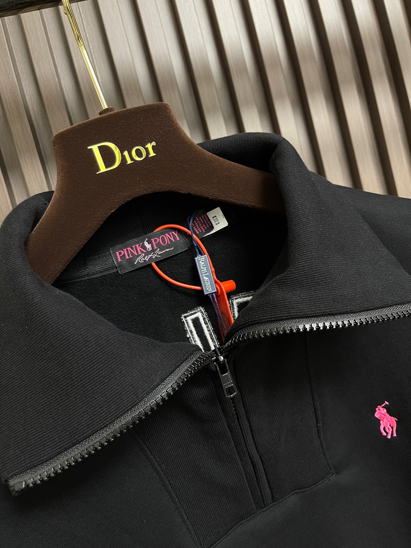 🛒🛒拉夫劳伦 RalP🆕h Lauren粉标半高领卫衣，定制奢感维棉抓绒复合料，一抹粉色小马标刺绣点缀于