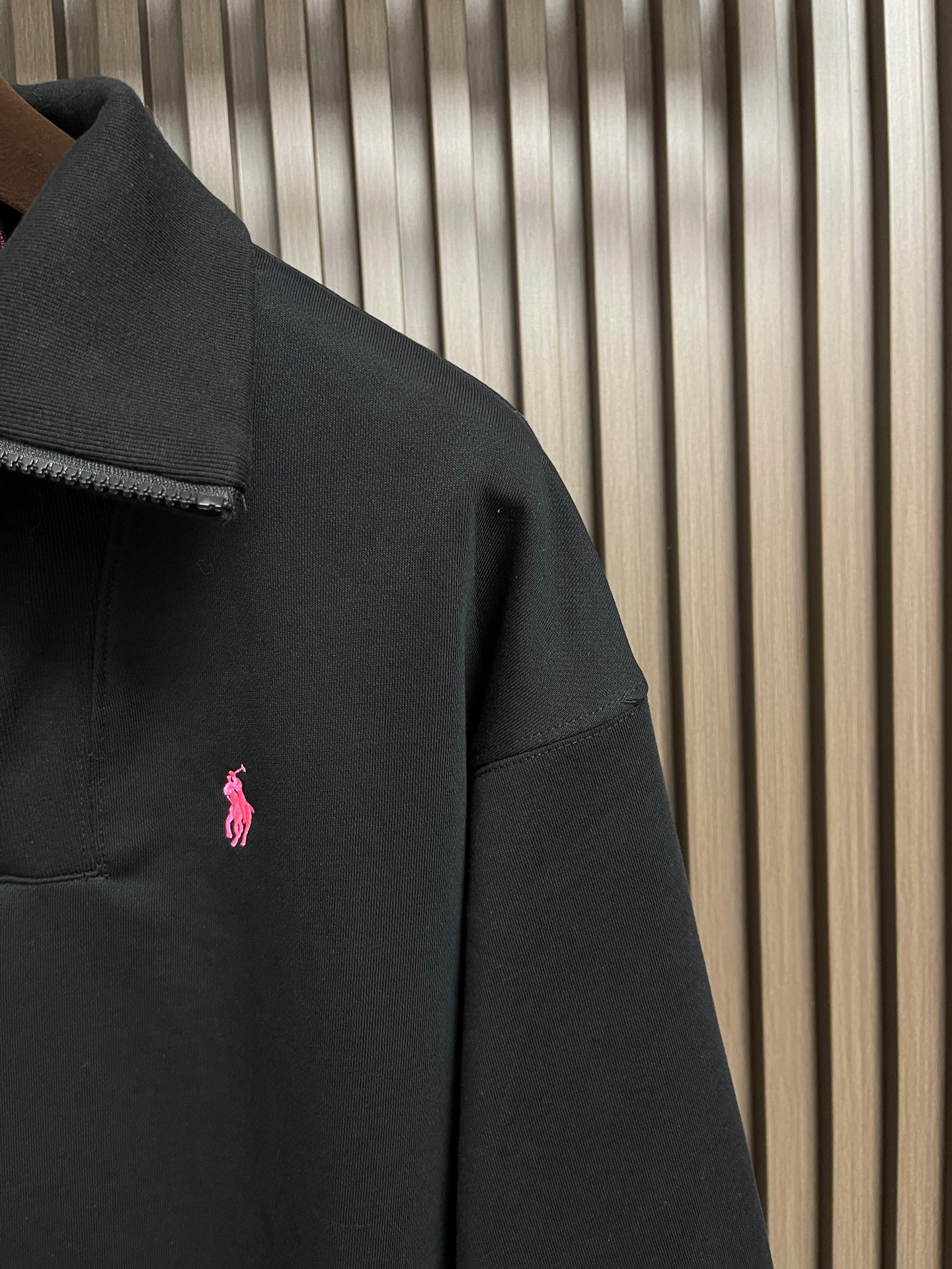 🛒🛒拉夫劳伦 RalP🆕h Lauren粉标半高领卫衣，定制奢感维棉抓绒复合料，一抹粉色小马标刺绣点缀于