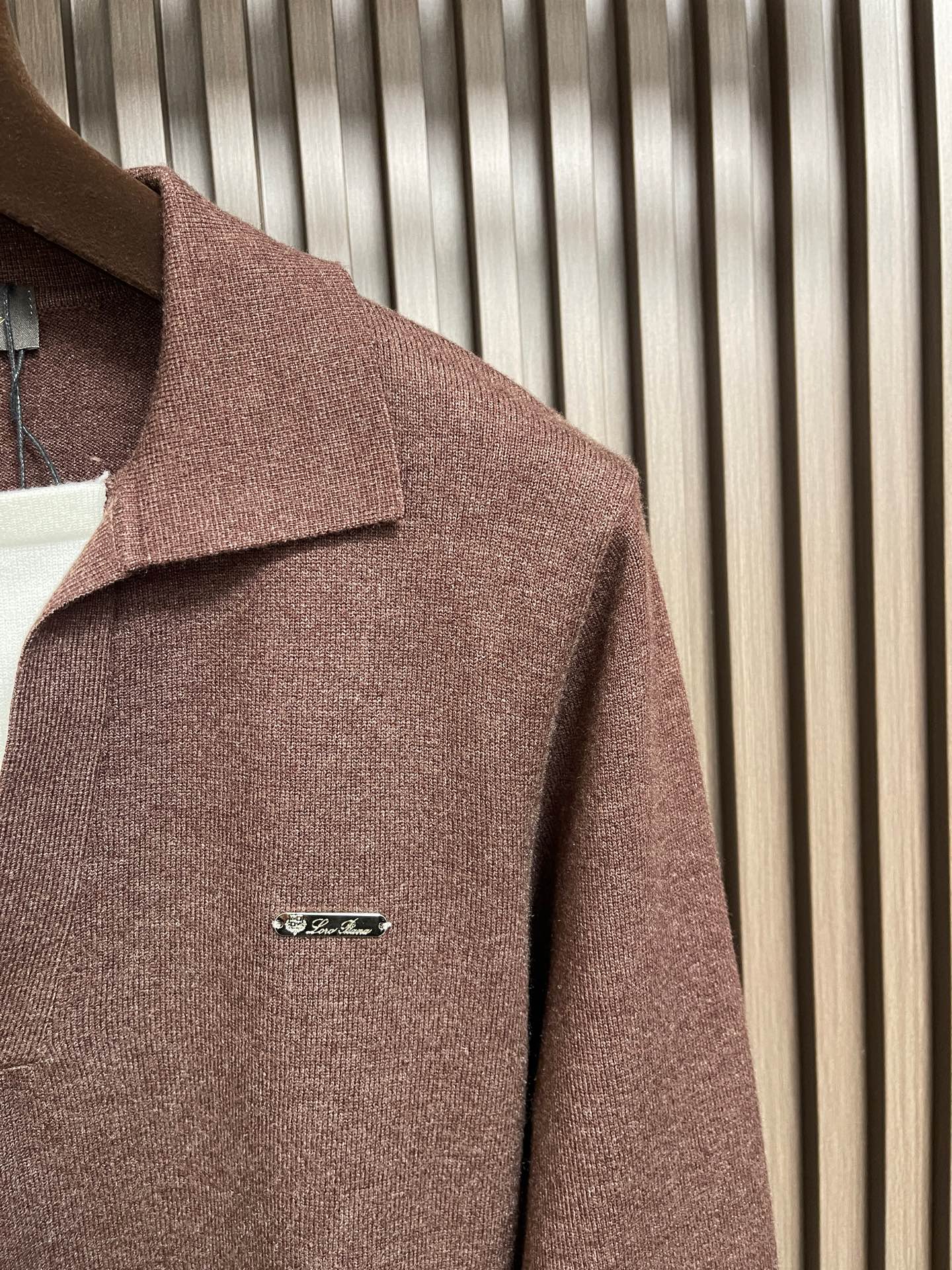 🛒🛒lP🆕 LoroPiana 2026SS假两件新款Polo领长袖T恤，顶级原版面料，质感细腻 超柔软