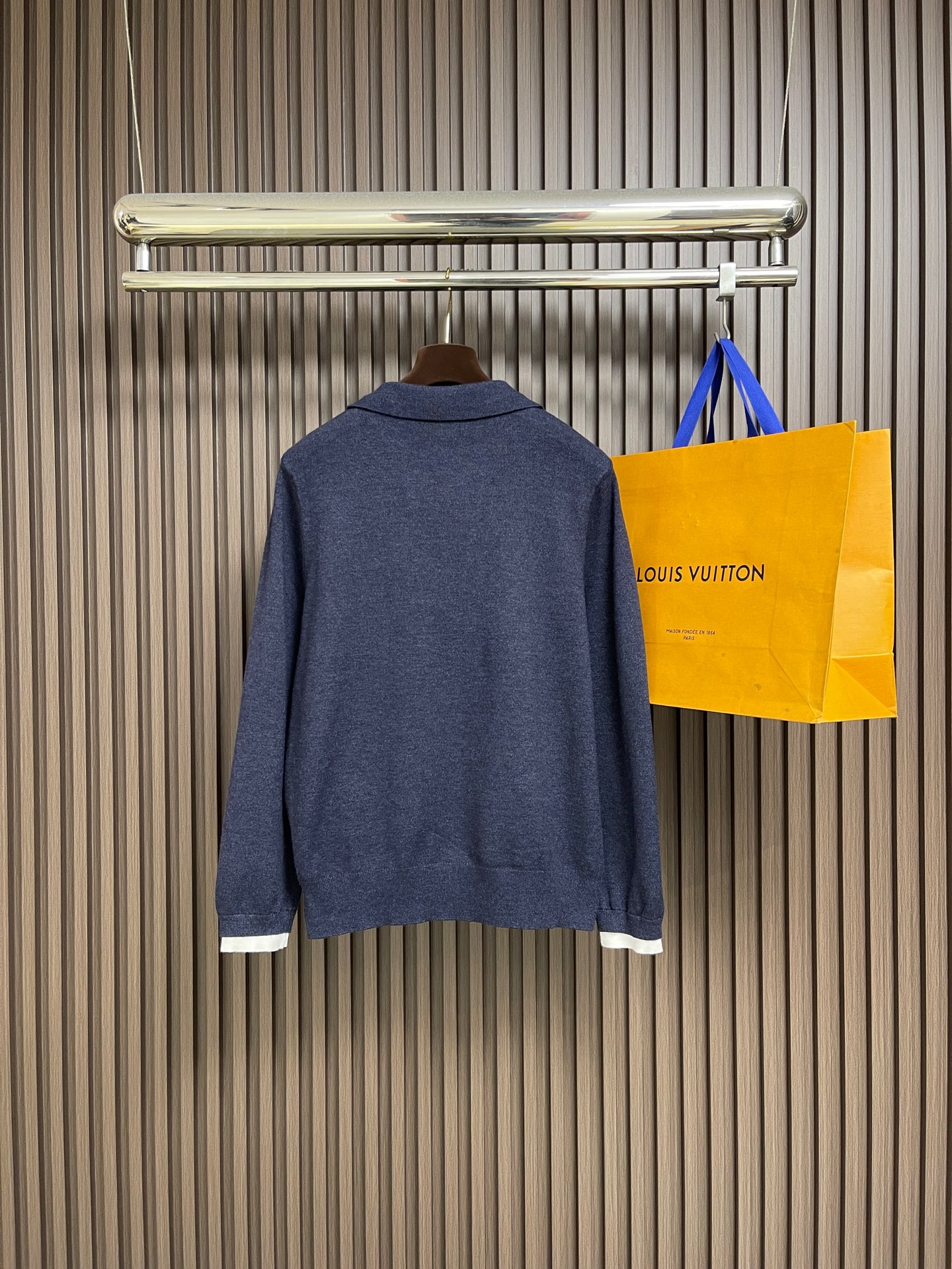 🛒🛒lP🆕 LoroPiana 2026SS假两件新款Polo领长袖T恤，顶级原版面料，质感细腻 超柔软