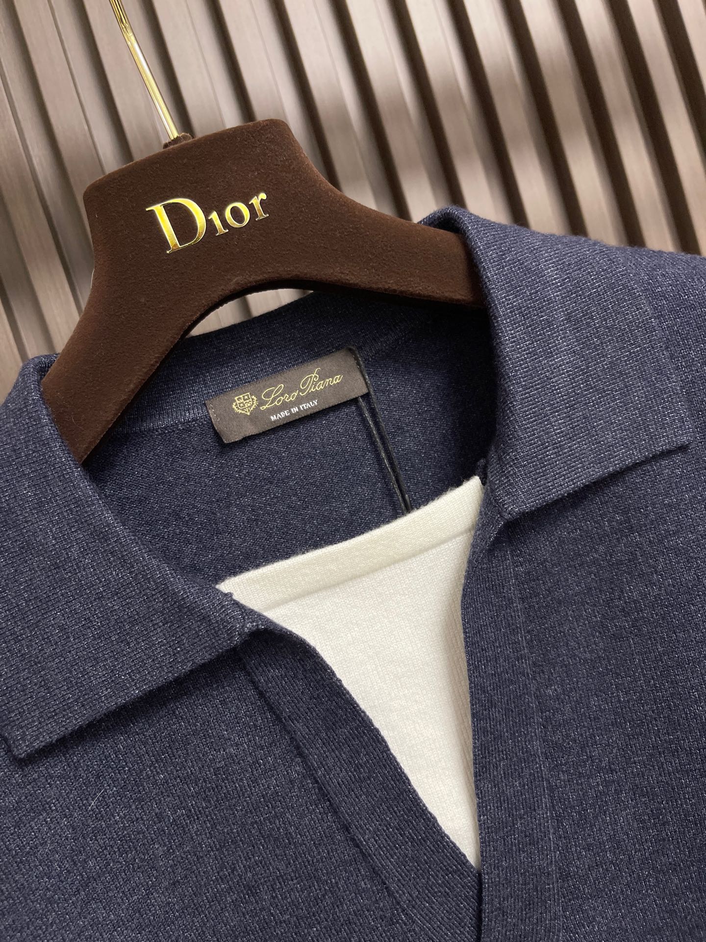 🛒🛒lP🆕 LoroPiana 2026SS假两件新款Polo领长袖T恤，顶级原版面料，质感细腻 超柔软