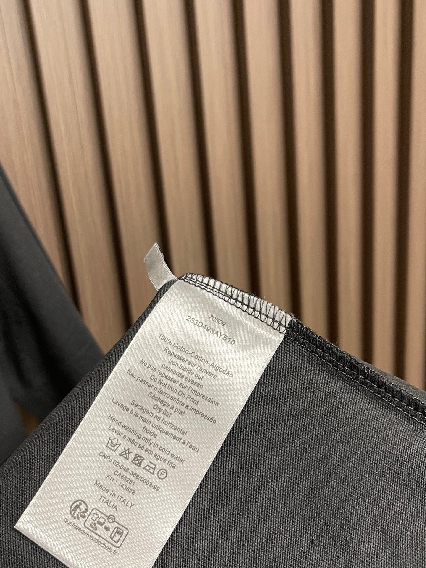 🛒🛒DIOR 字母徽标提花圆领短袖T恤，采用进口丝光精梳棉面料，质地细腻顺滑且带有柔和光泽感，具备极佳的